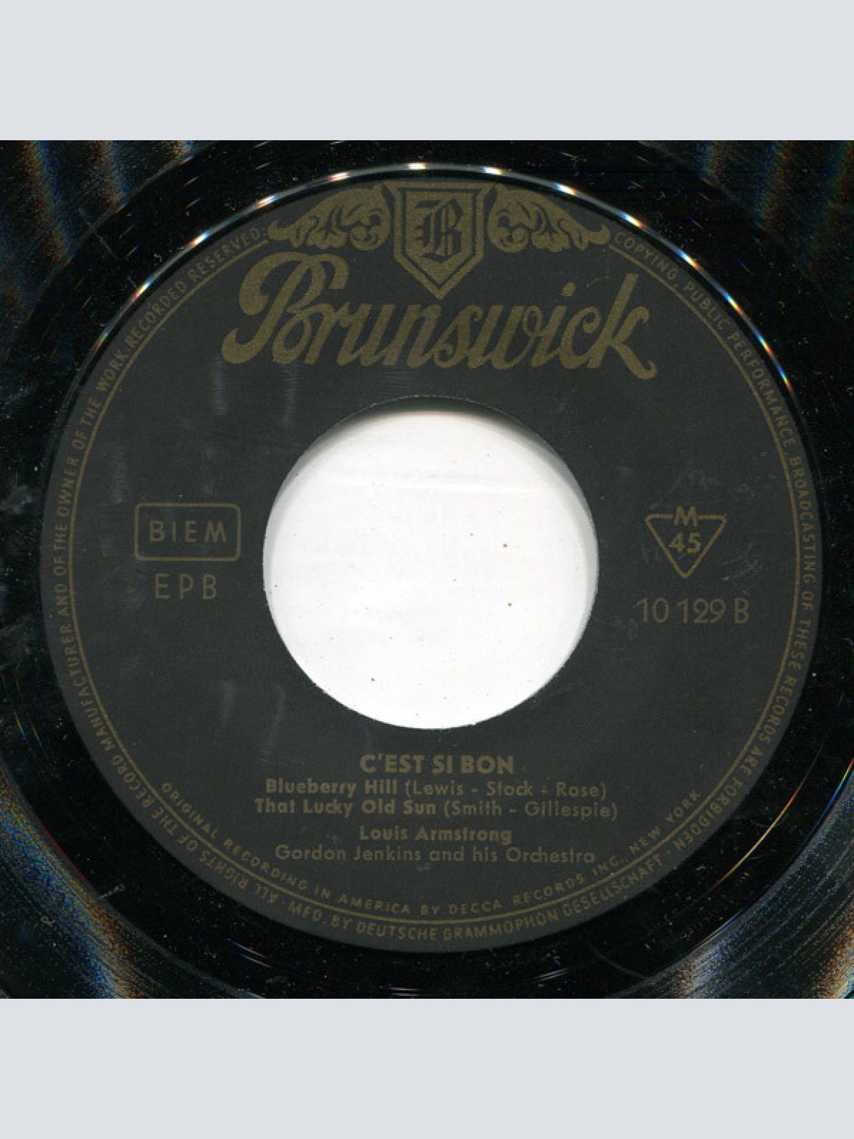 Vinyl / Louis Armstrong - C'est Si Bon