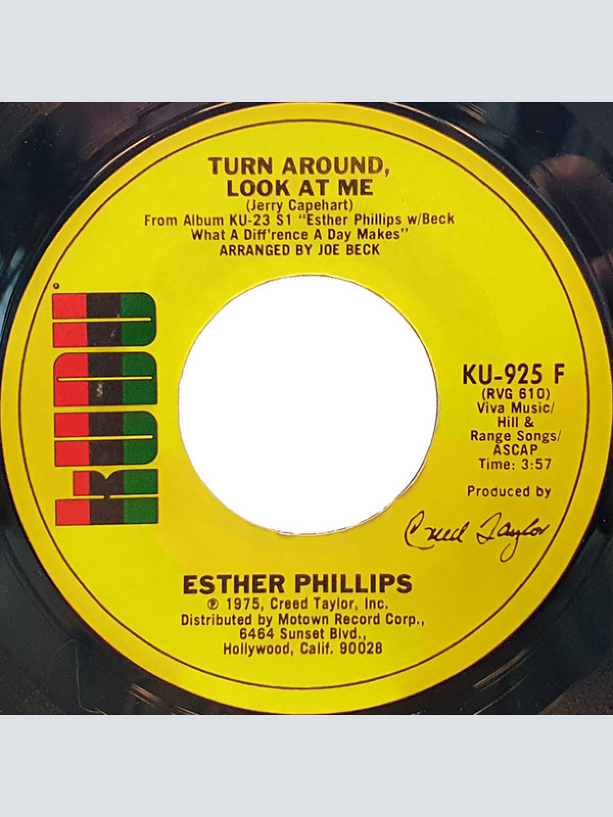 Vinyl / Esther Phillips - What A Diff'rence A Day Makes