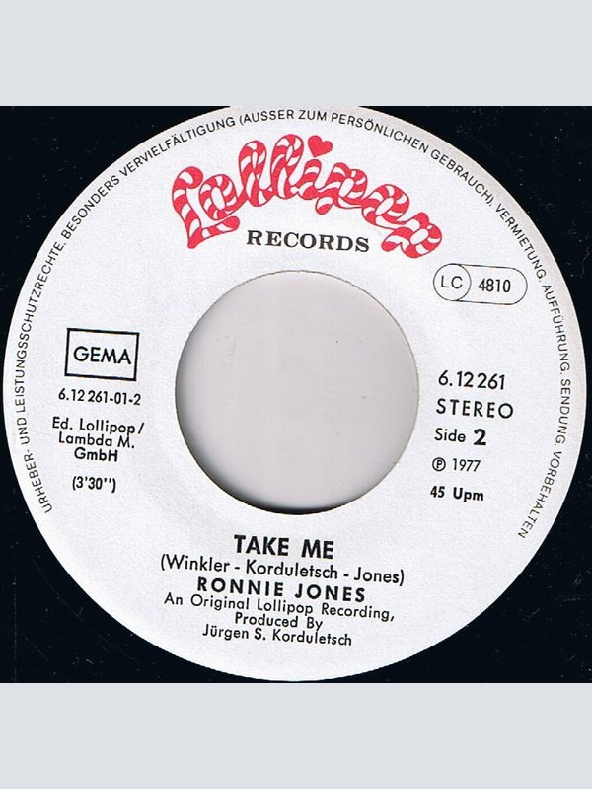 Vinyl / Claudja Barry & Ronnie Jones - It Takes Two / Take Me