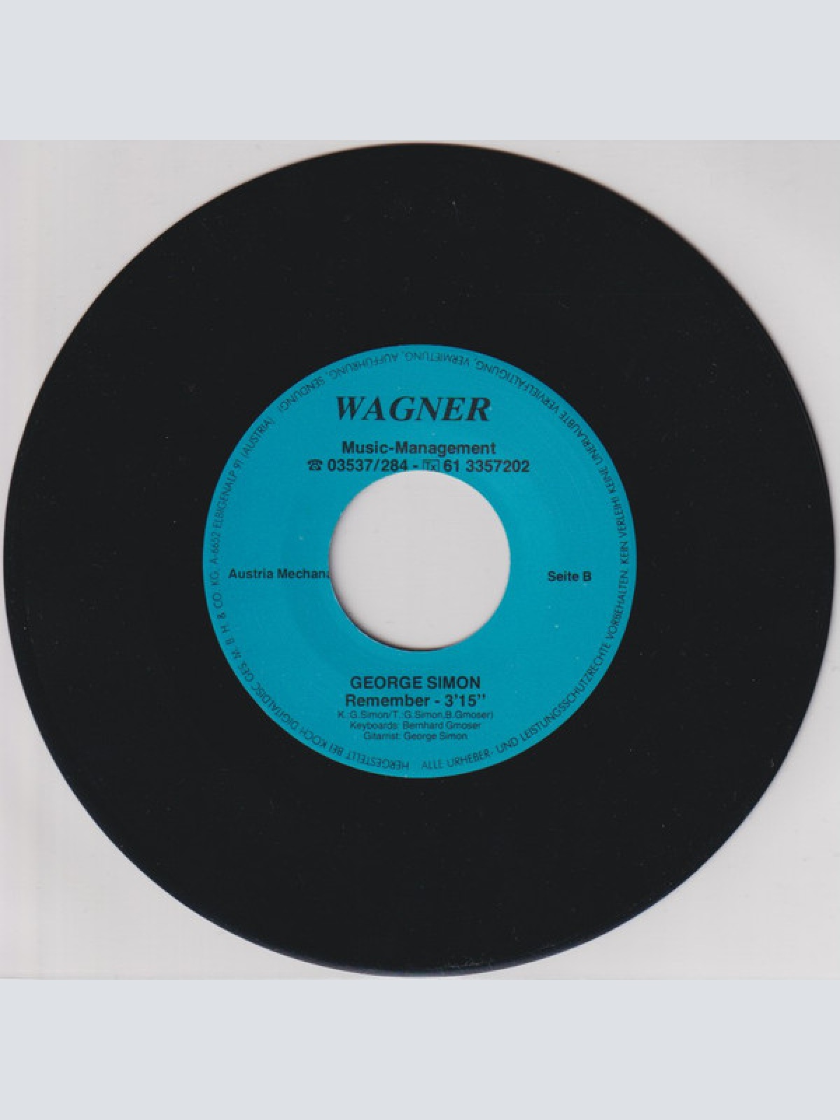 Vinyl / George Simon (6) - Into My Life