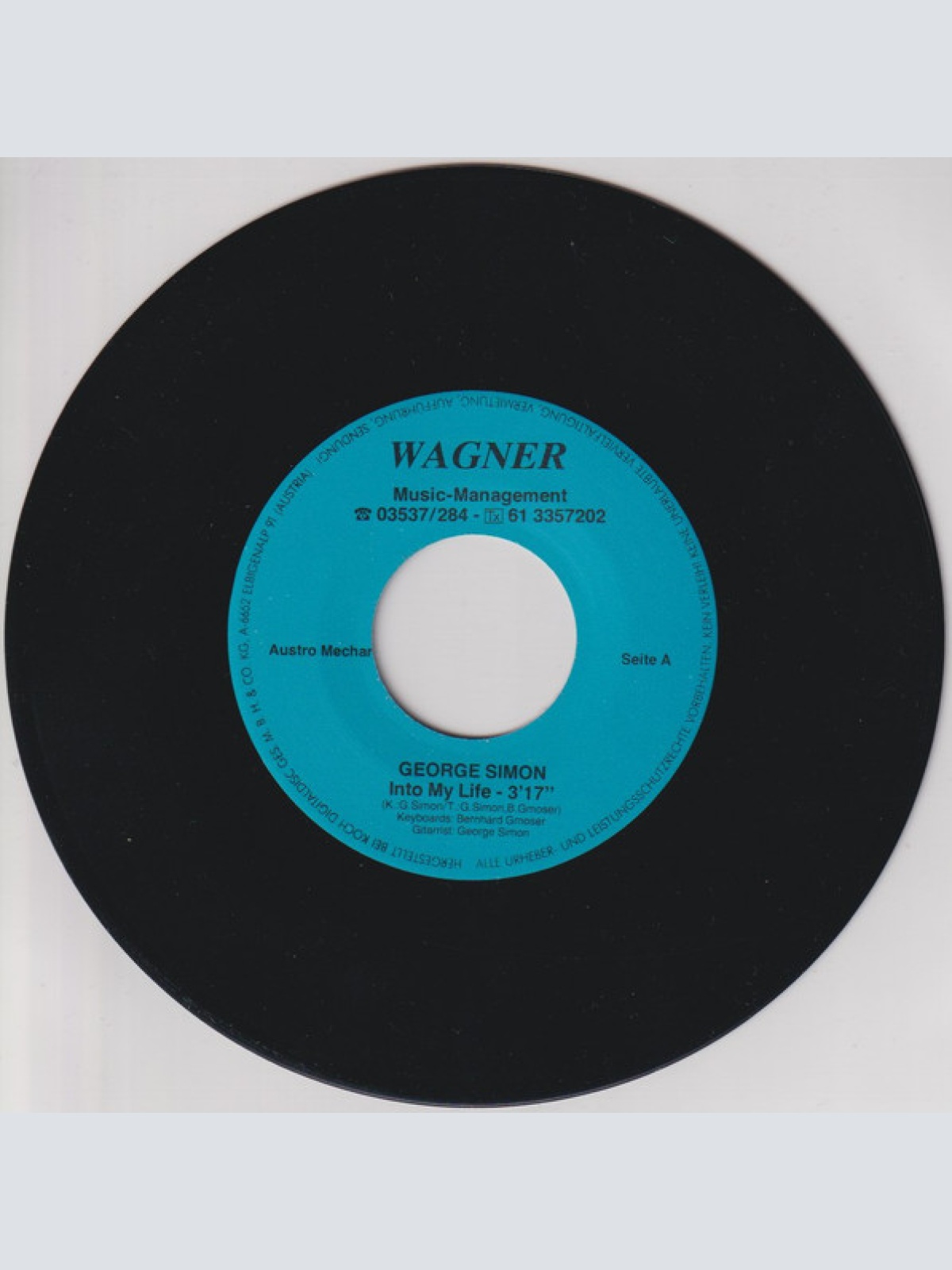 Vinyl / George Simon (6) - Into My Life