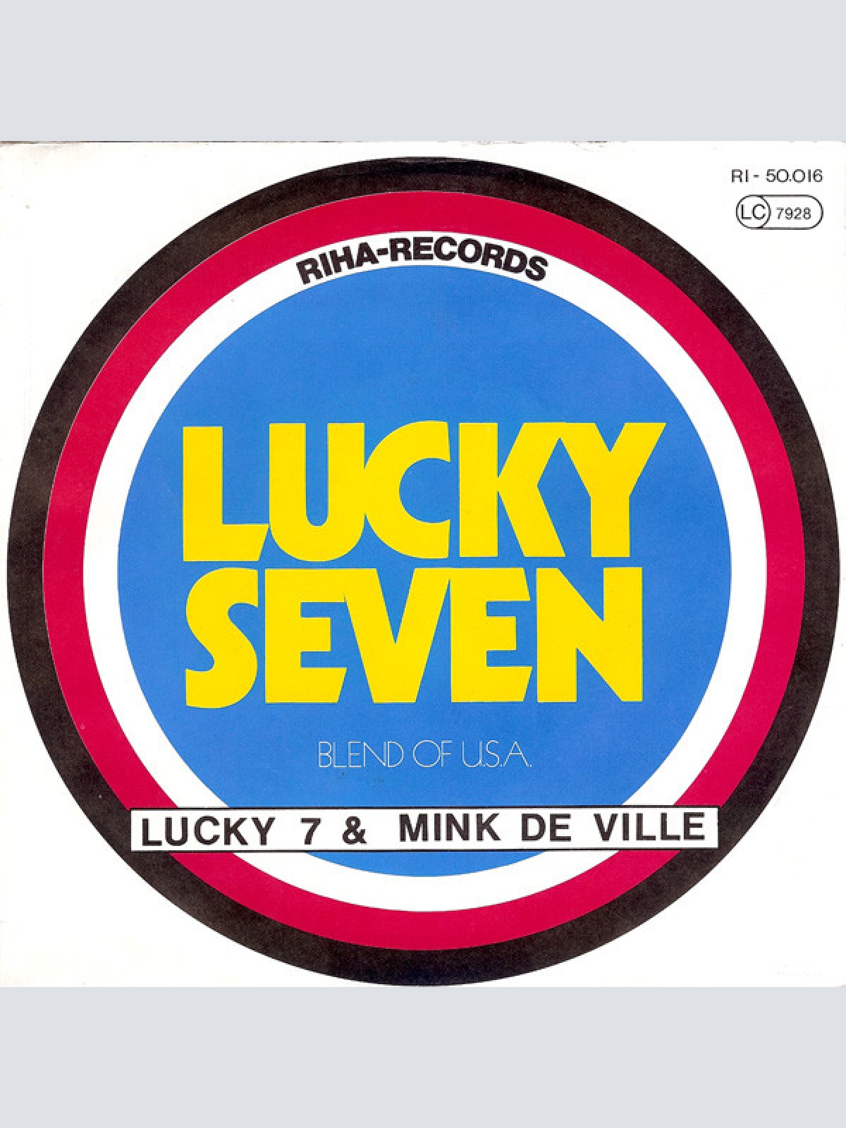 Vinyl / Lucky Seven & Mink De Ville* - Oh Rosalie
