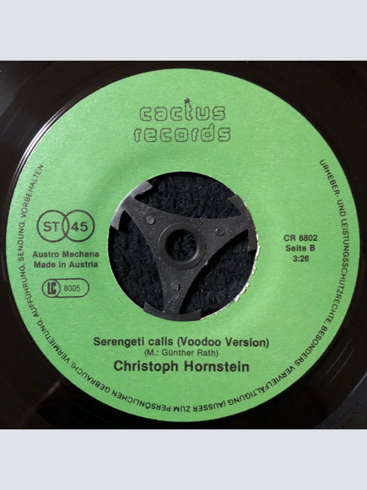 Vinyl / Christoph Hornstein - Serengeti