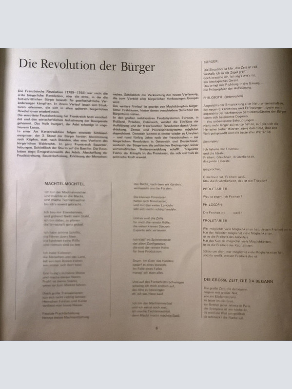 Vinyl / Schmetterlinge - Proletenpassion