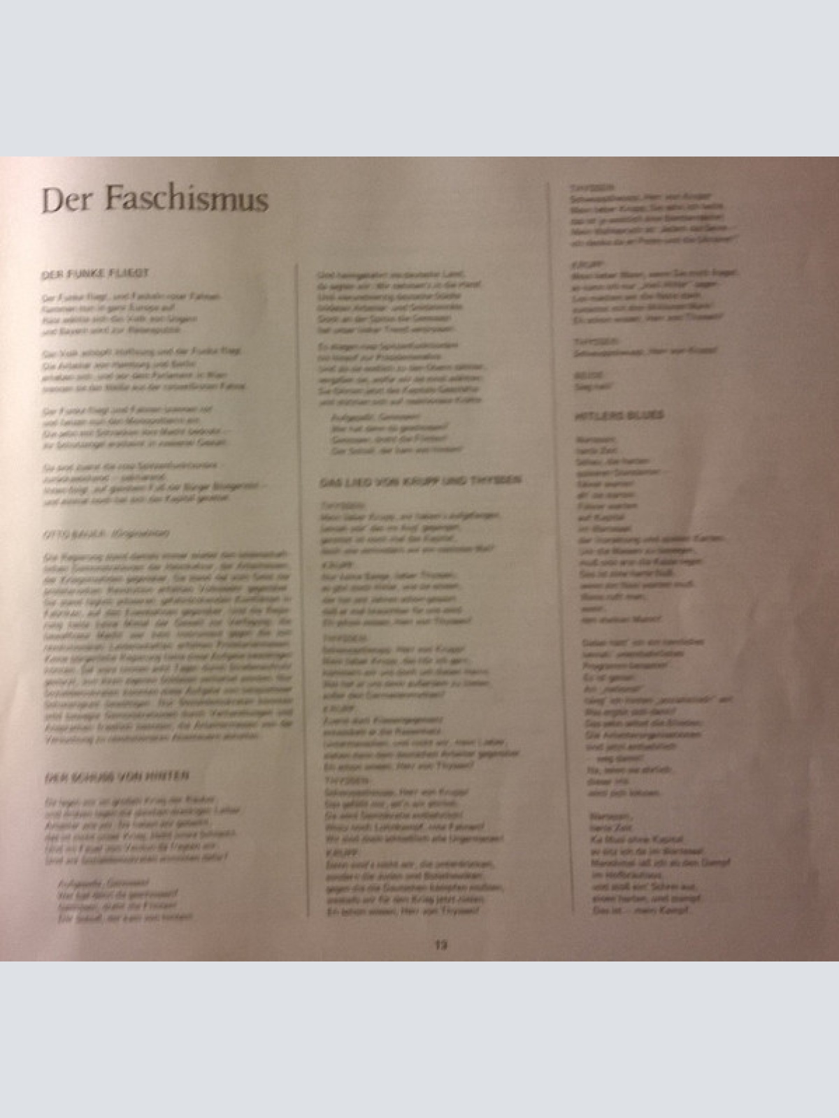 Vinyl / Schmetterlinge - Proletenpassion