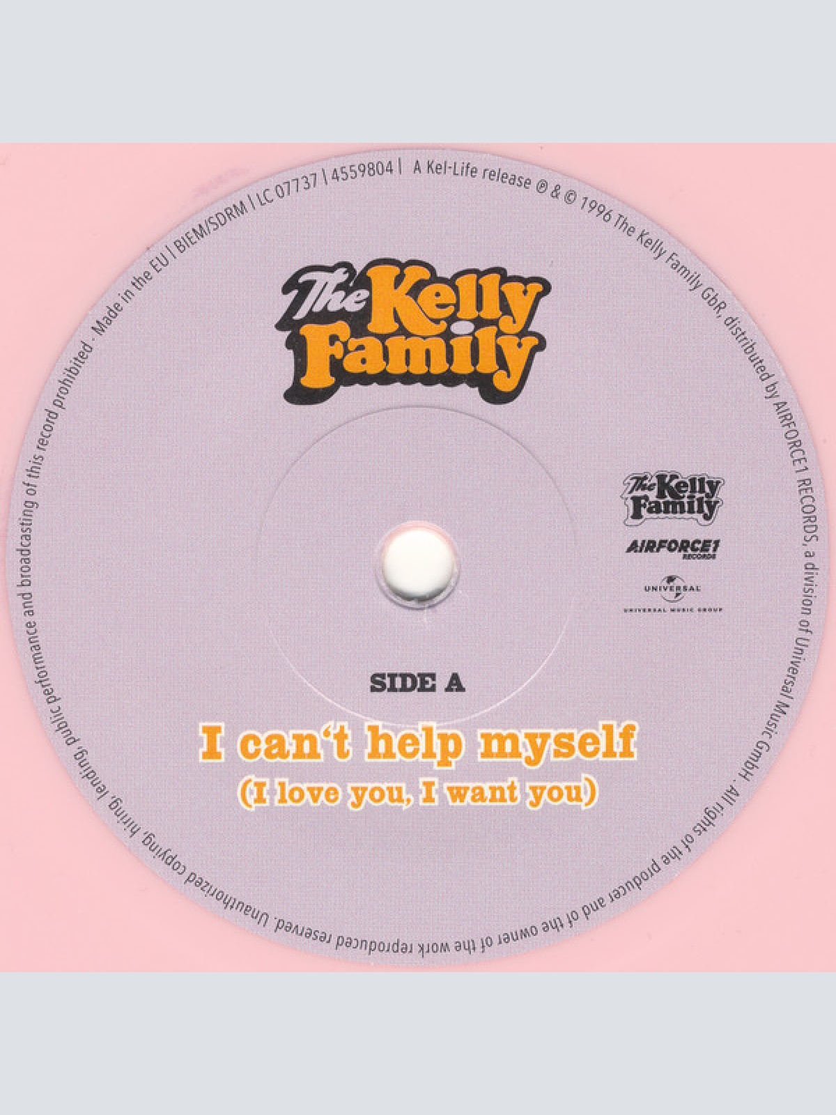 Vinyl / The Kelly Family - I Can't Help Myself (I Love You, I Want You)