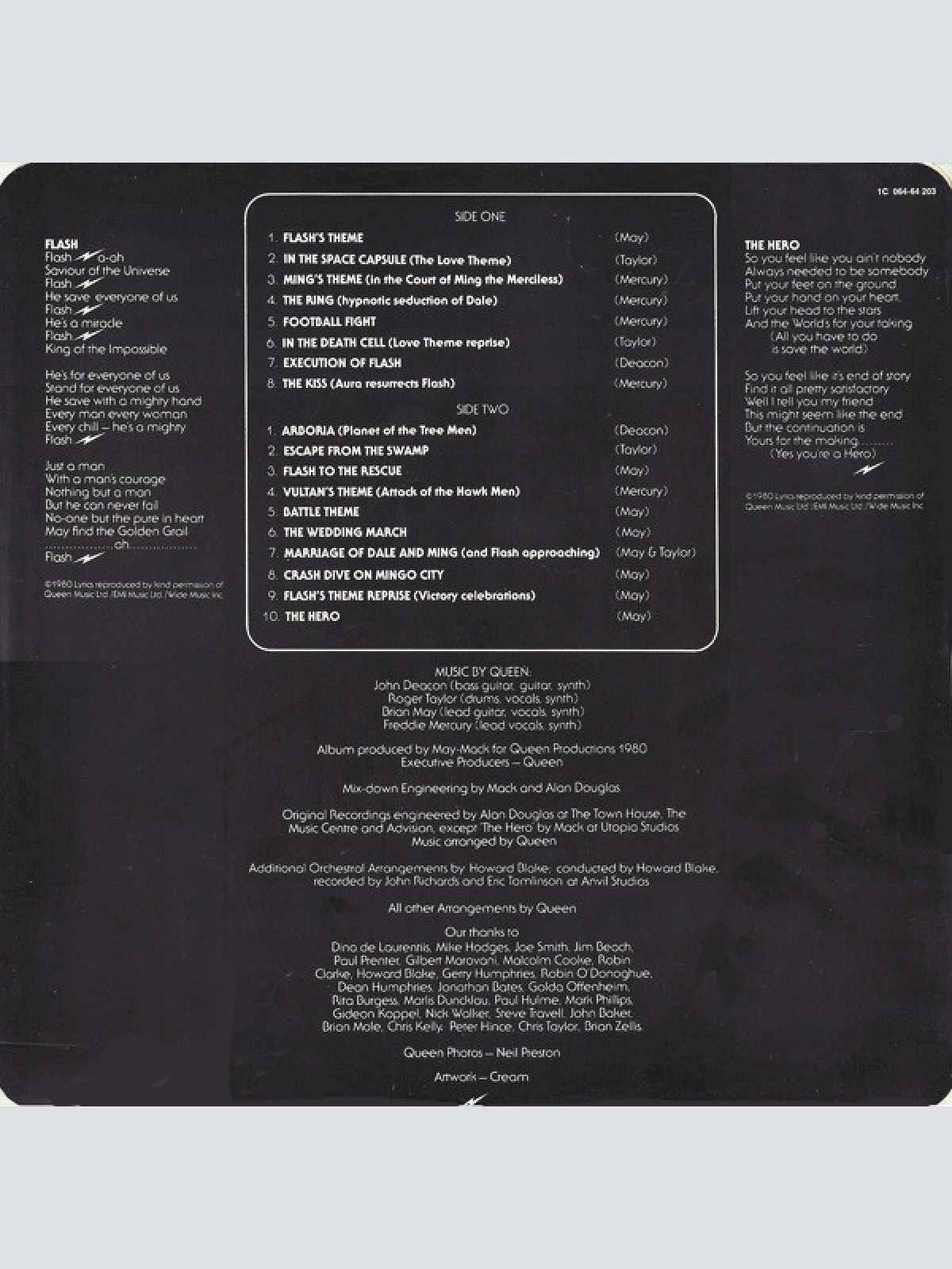 Vinyl / Queen - Flash Gordon (Original Soundtrack Music)