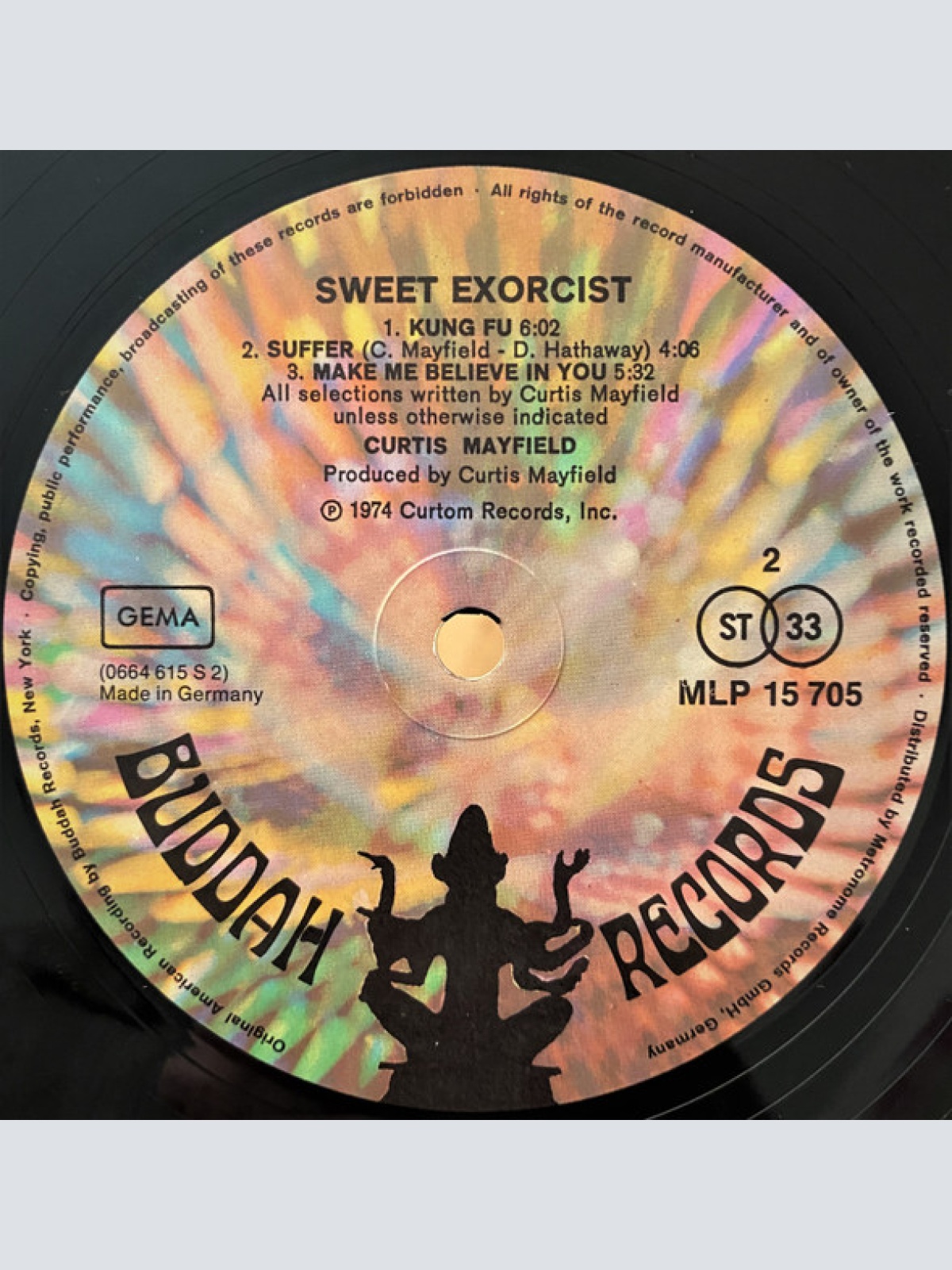 Vinyl / Curtis Mayfield - Sweet Exorcist
