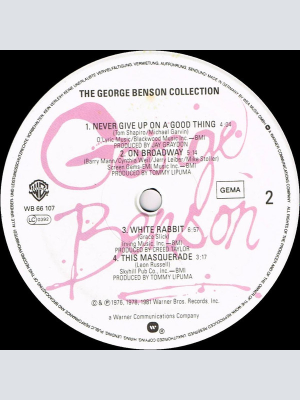 Vinyl / George Benson - The George Benson Collection