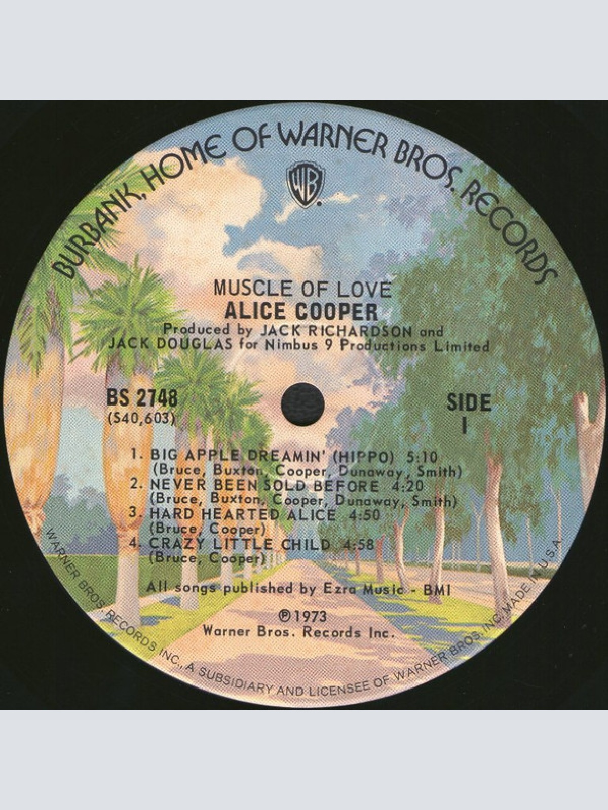 Vinyl / Alice Cooper - Muscle Of Love