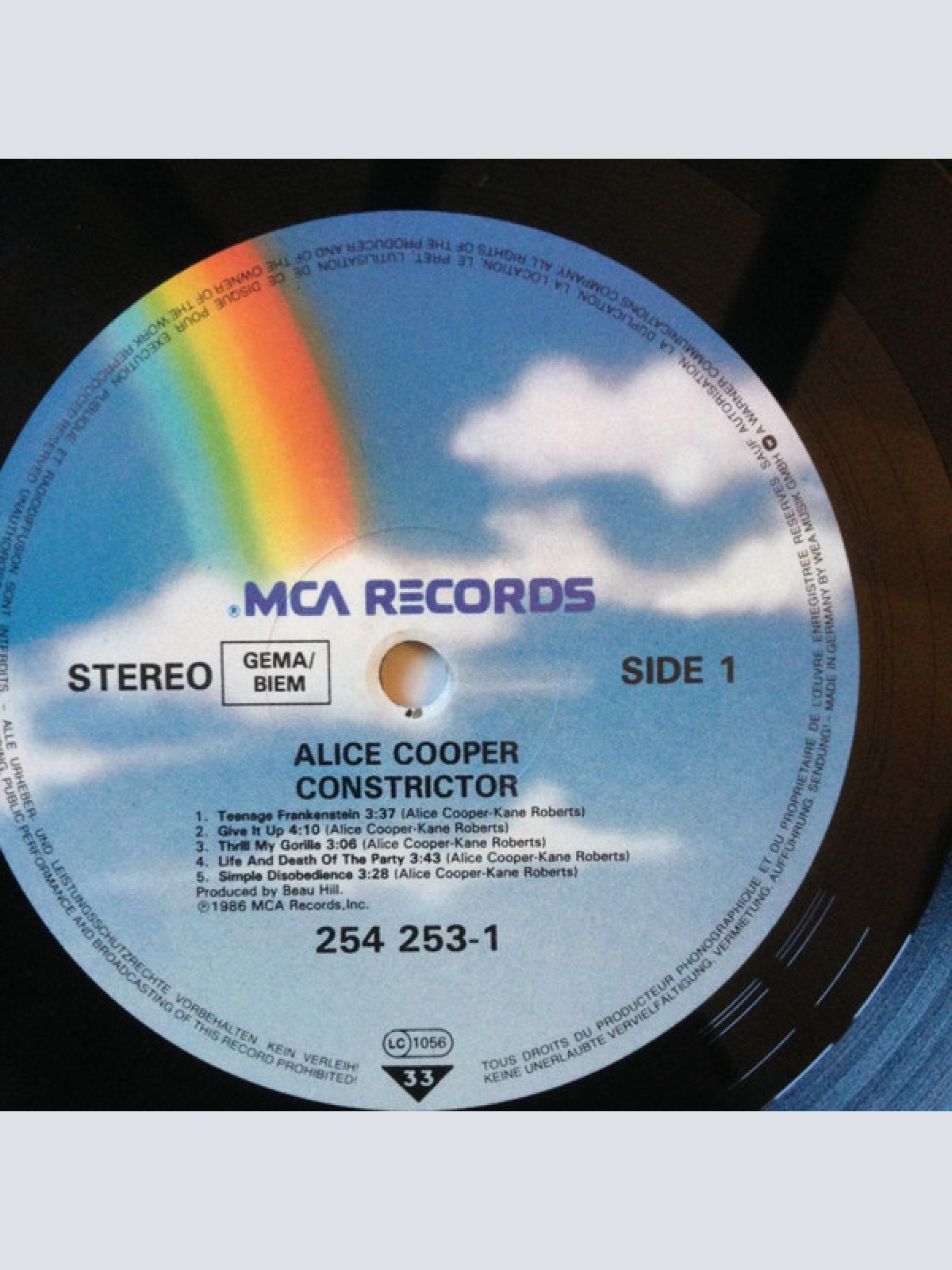 Vinyl / Alice Cooper (2) - Constrictor