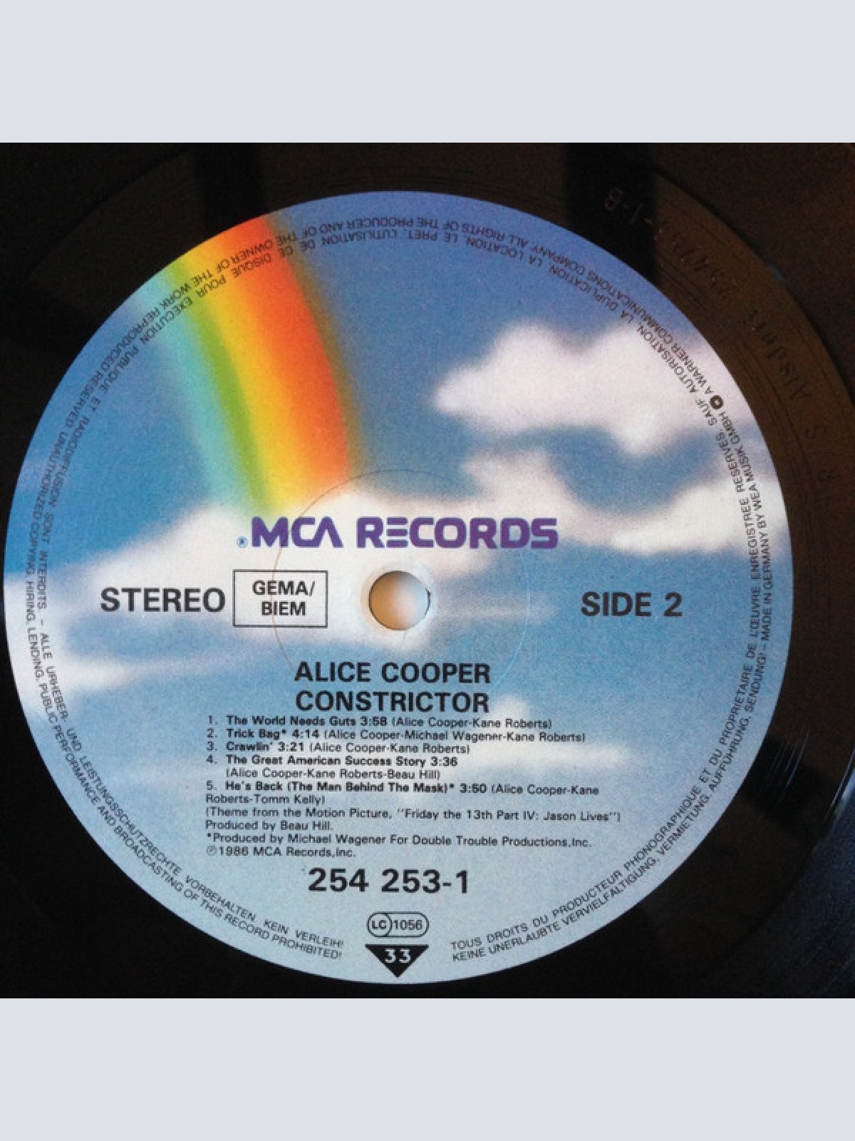 Vinyl / Alice Cooper (2) - Constrictor