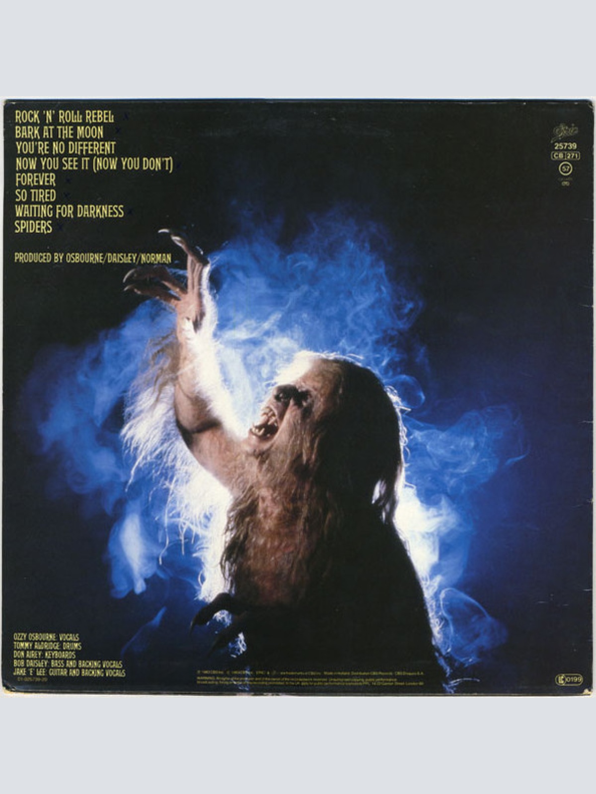 Vinyl / Ozzy Osbourne - Bark At The Moon