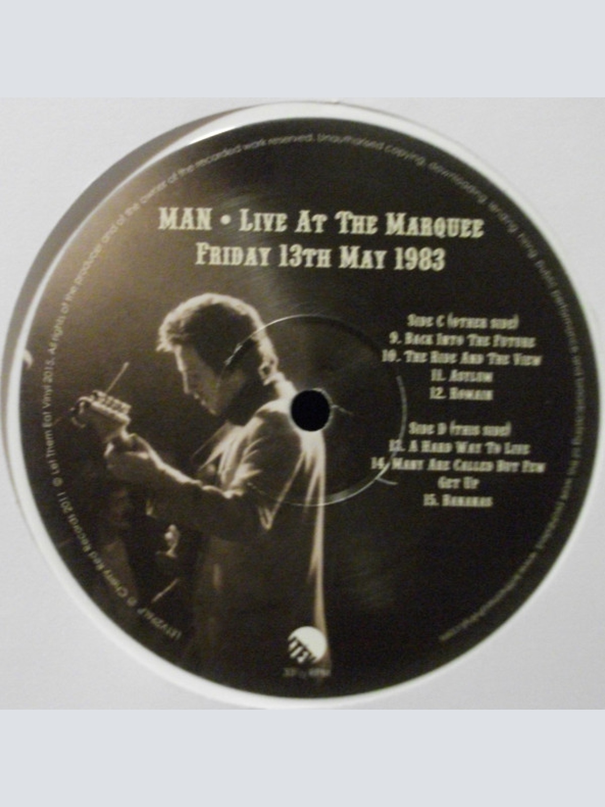 Vinyl / Man - Live At The Marquee (Friday 13th May 1983)