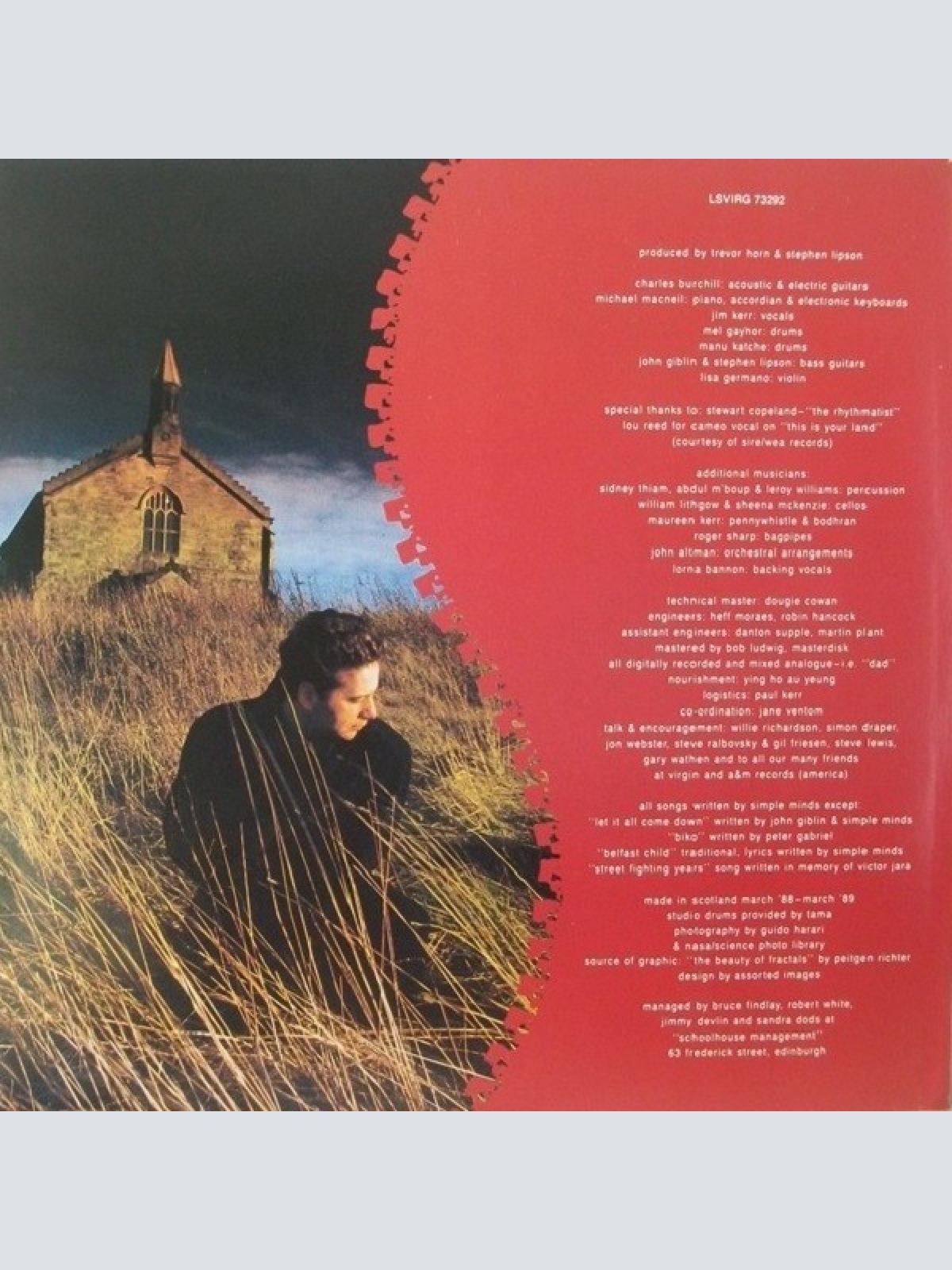 Vinyl / Simple Minds - Street Fighting Years