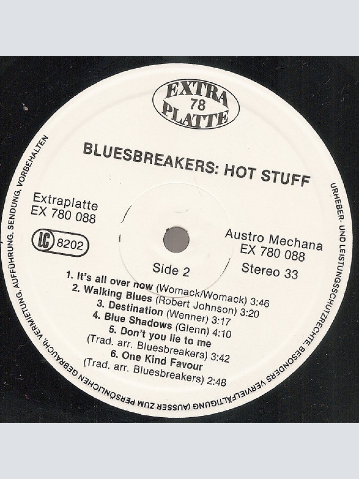 Vinyl / Bluesbreakers - Hot Stuff