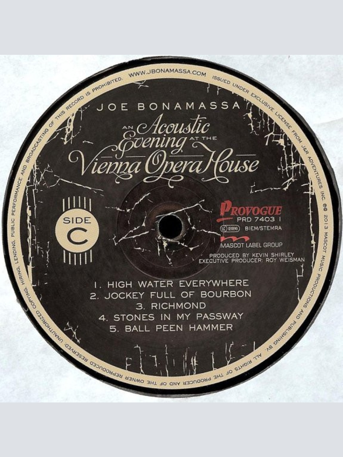 Vinyl / Joe Bonamassa - An Acoustic Evening At The Vienna Opera House