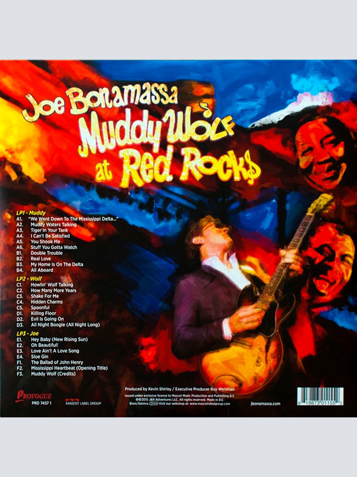 Vinyl / Joe Bonamassa - Muddy Wolf At Red Rocks