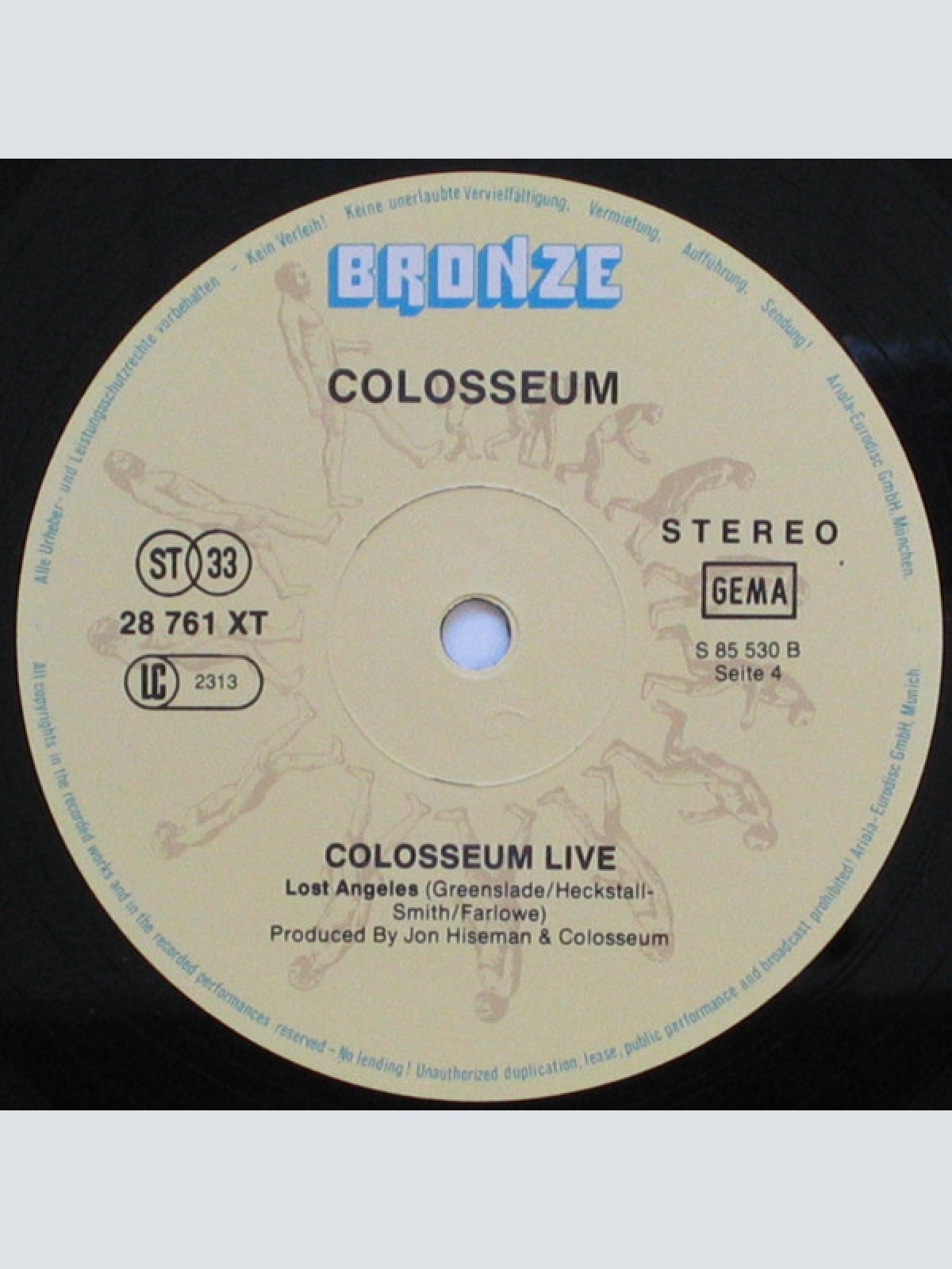 Vinyl / Colosseum - Colosseum Live