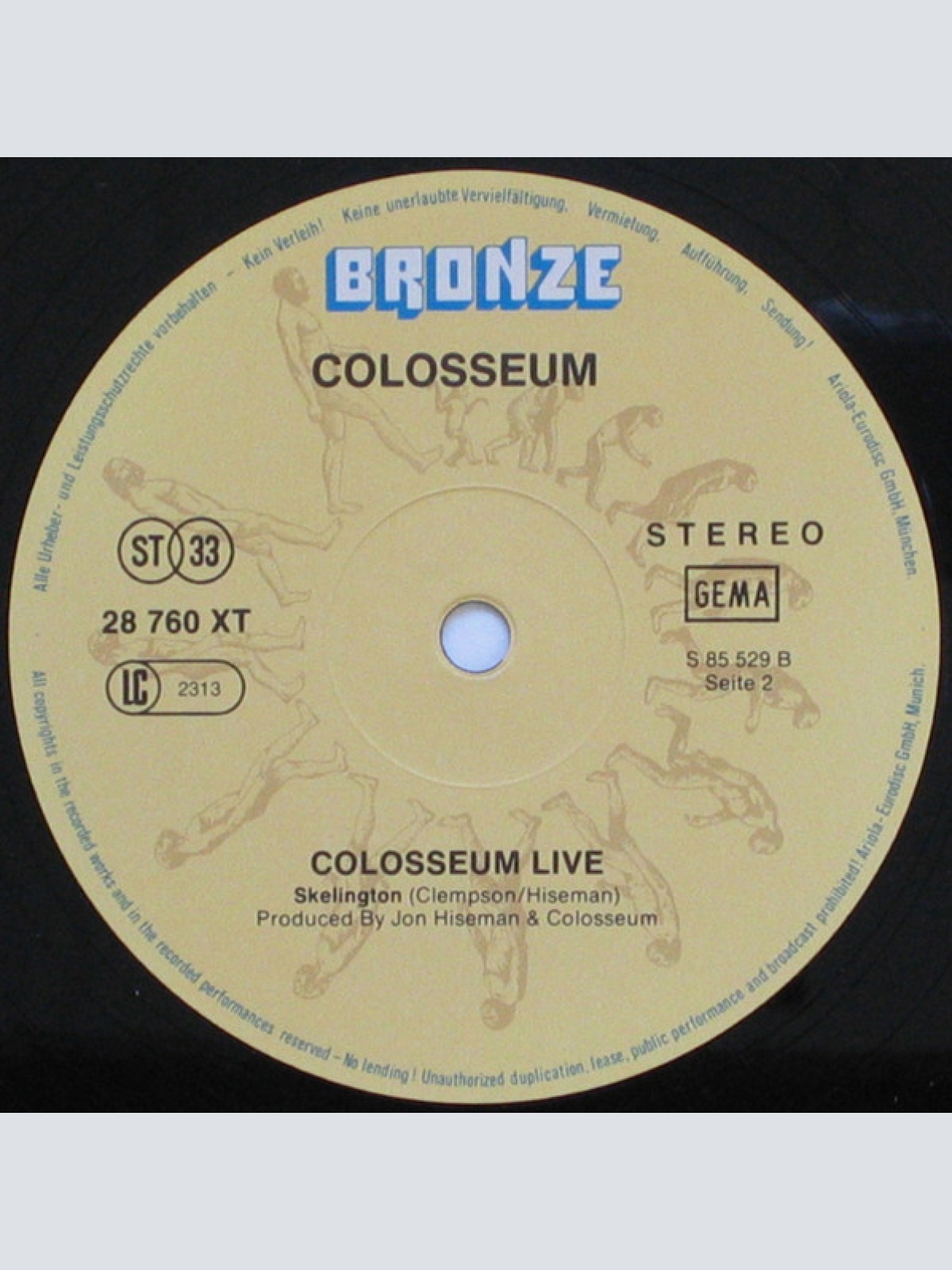 Vinyl / Colosseum - Colosseum Live