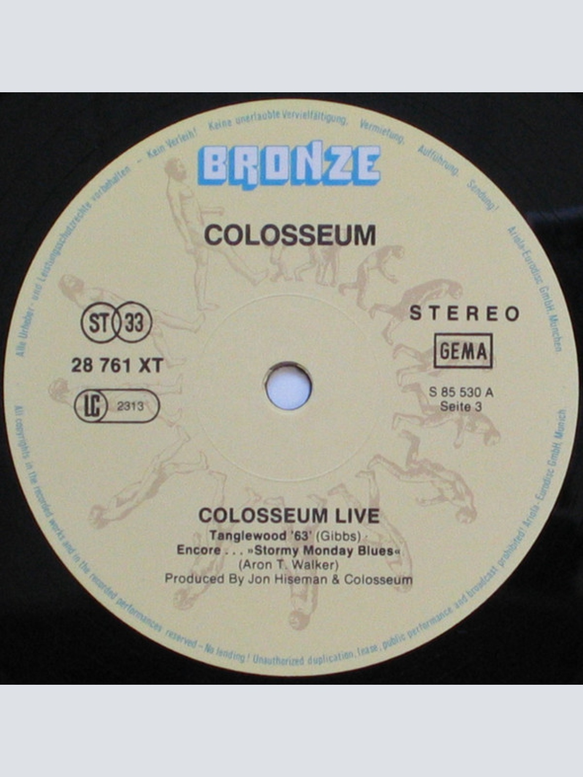 Vinyl / Colosseum - Colosseum Live