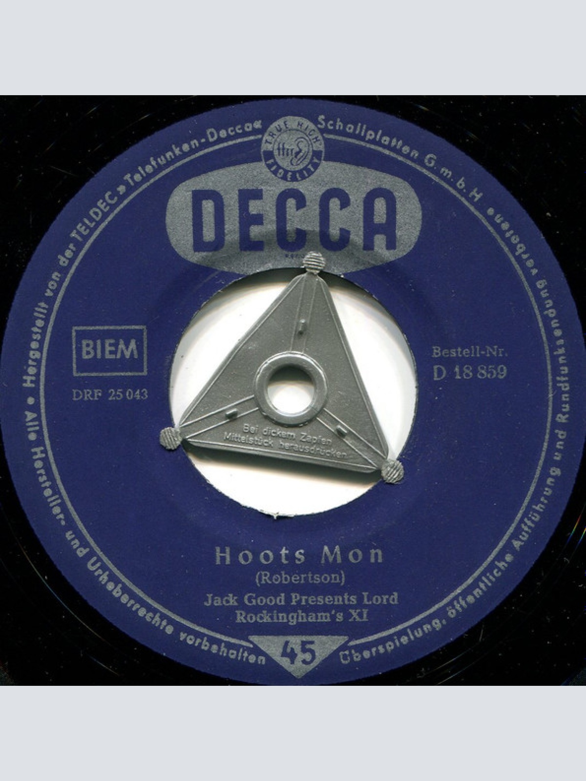 Vinyl / Jack Good Presents Lord Rockingham's XI - Hoots Mon