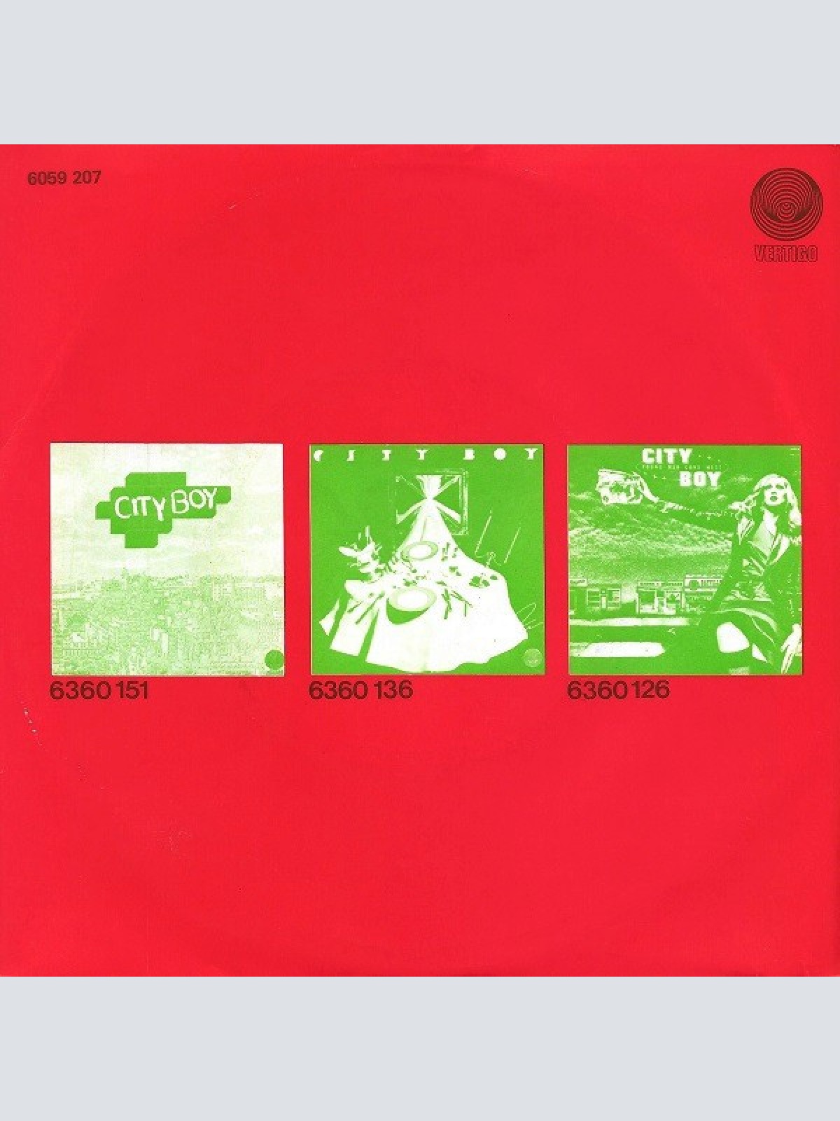 Vinyl / City Boy - 5705