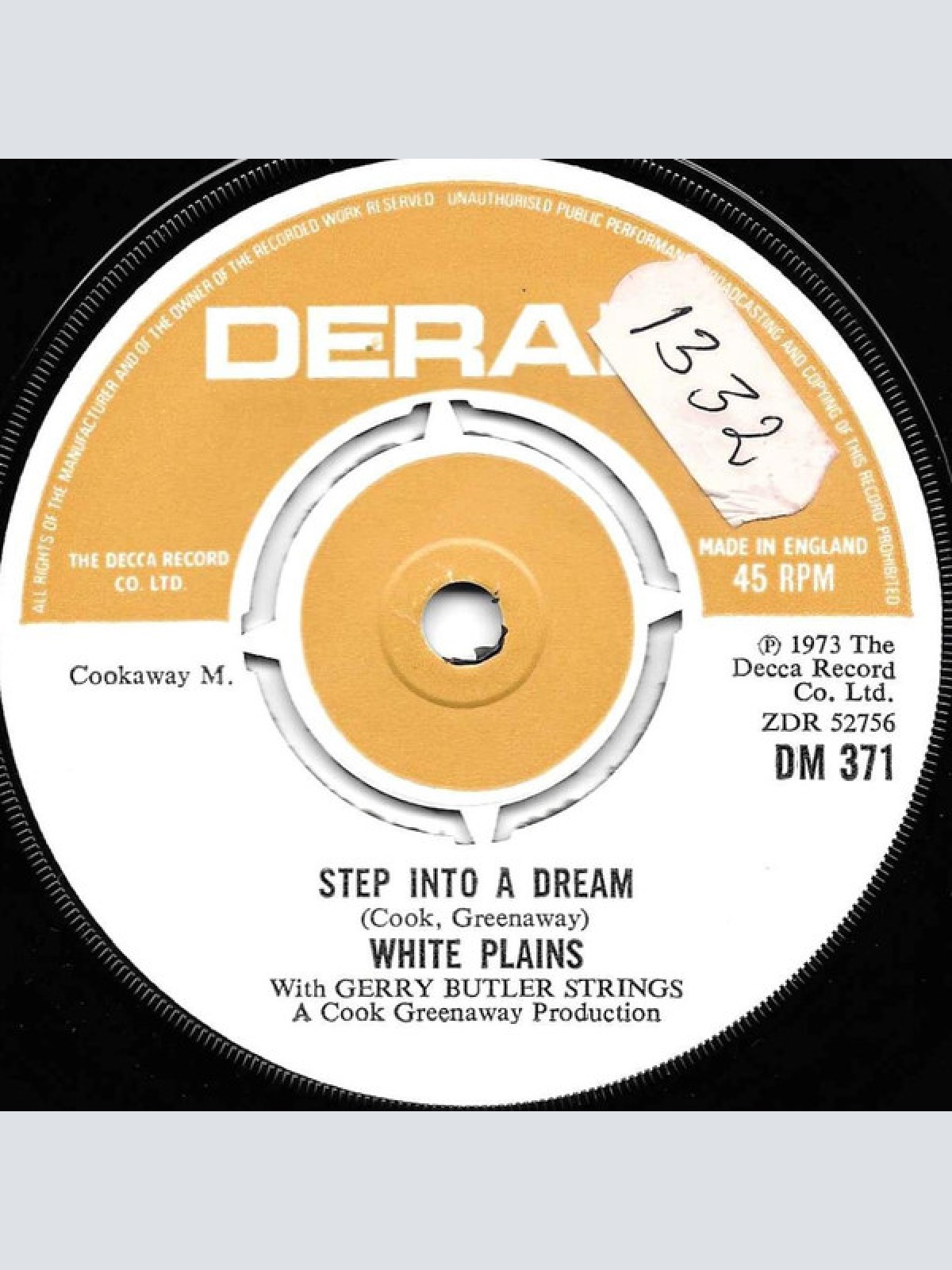 Vinyl / White Plains - Step Into A Dream