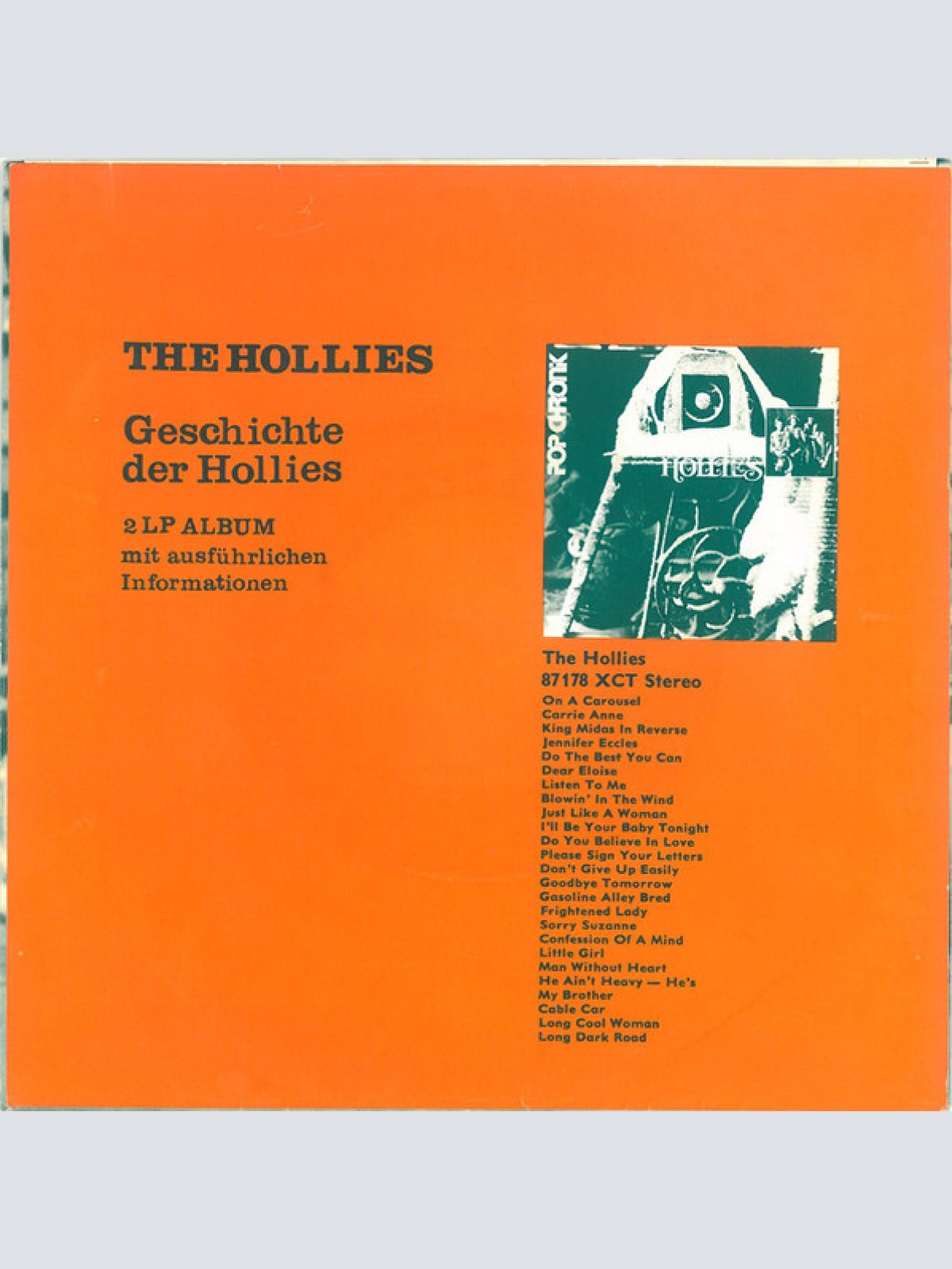 Vinyl / The Hollies - Long Dark Road