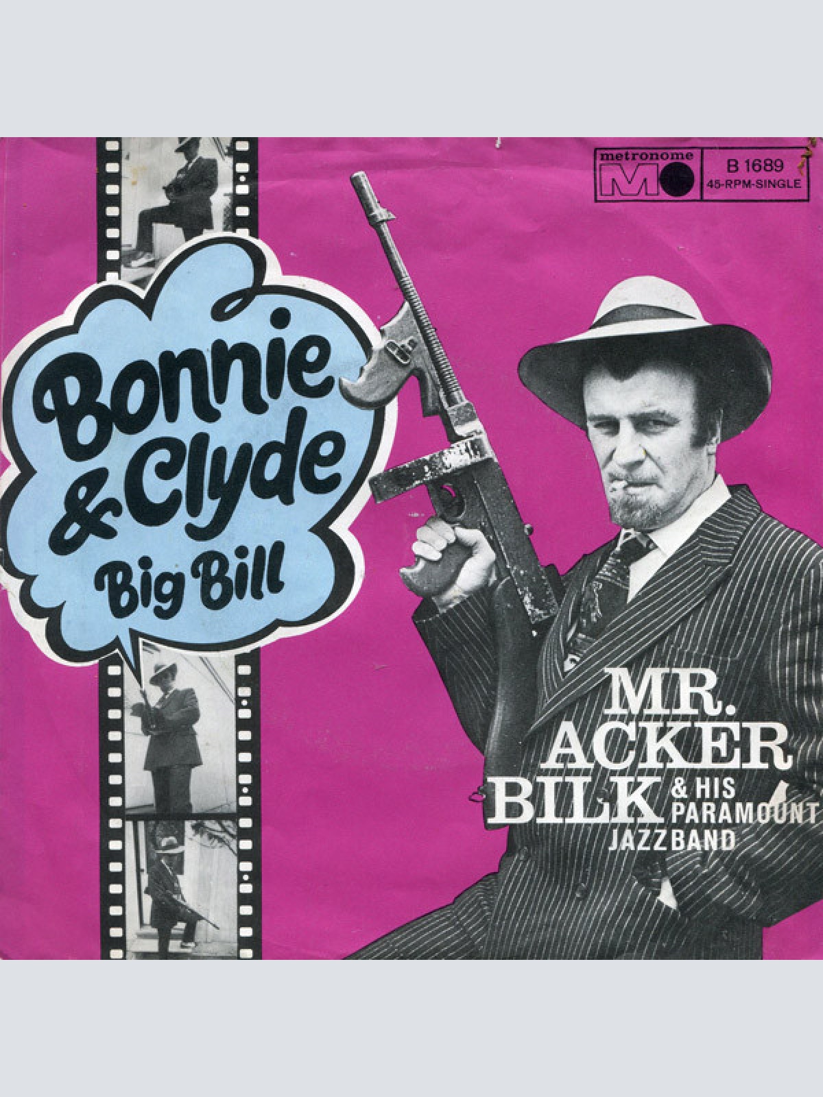 Vinyl / Acker Bilk And His Paramount Jazz Band - Bonnie & Clyde
