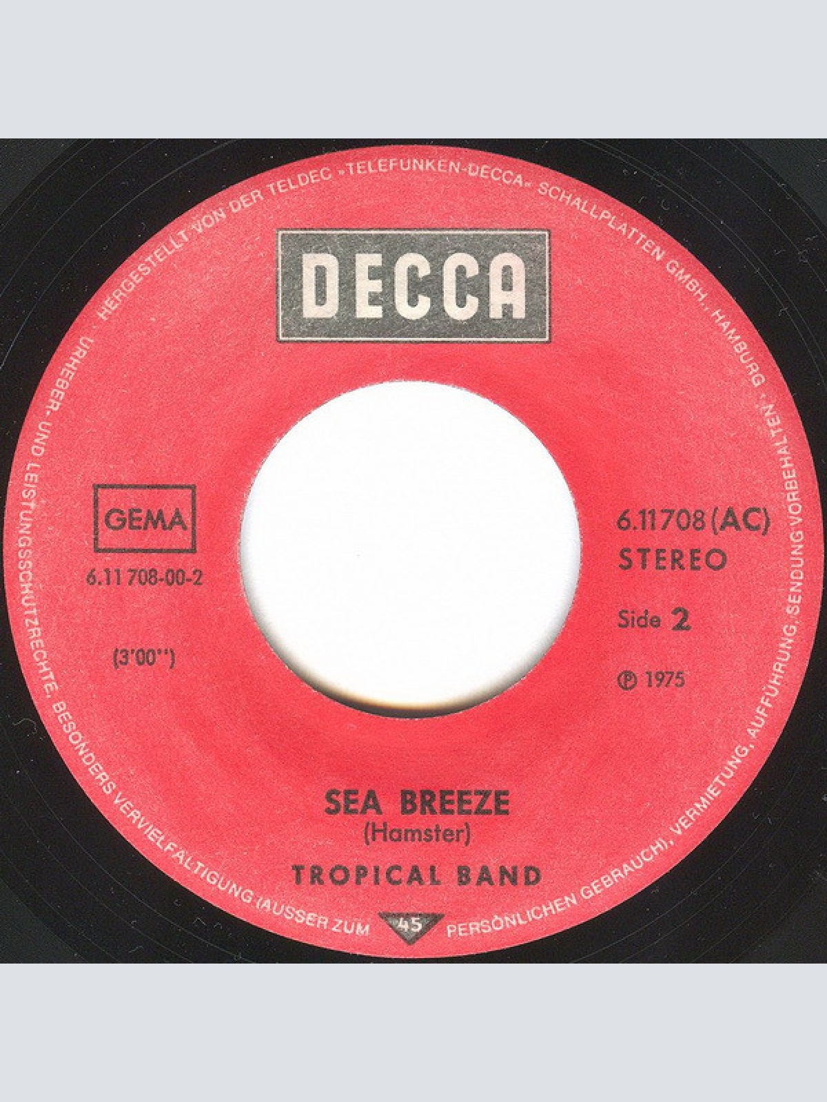 Vinyl / Tropical Band - Porto Rico