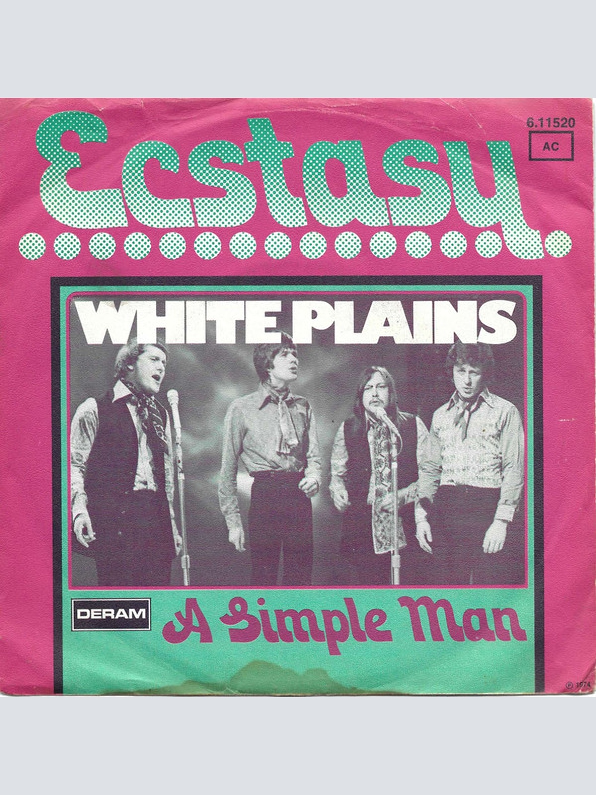 Vinyl / White Plains - Ecstasy