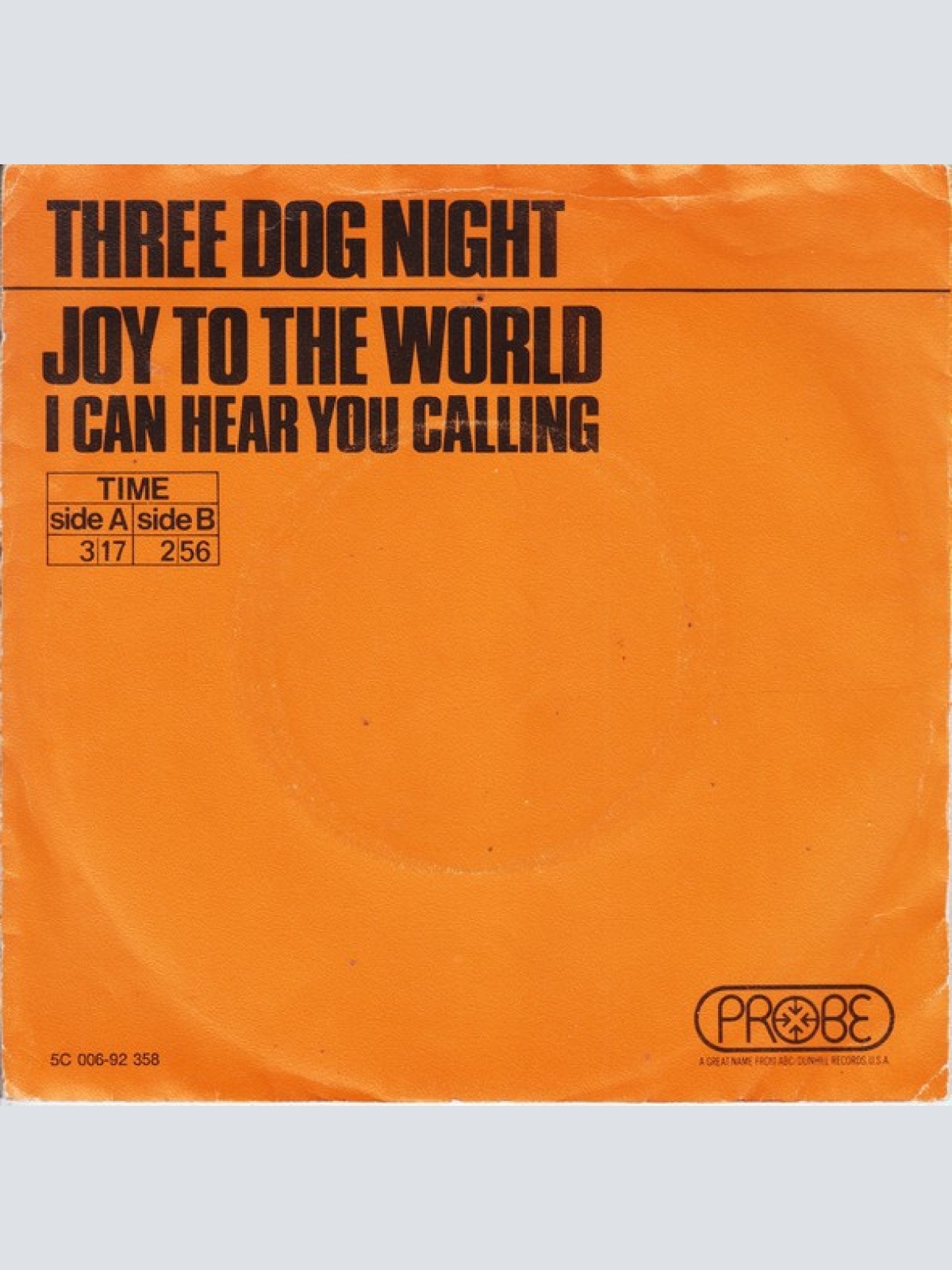 Vinyl / Three Dog Night - Joy To The World