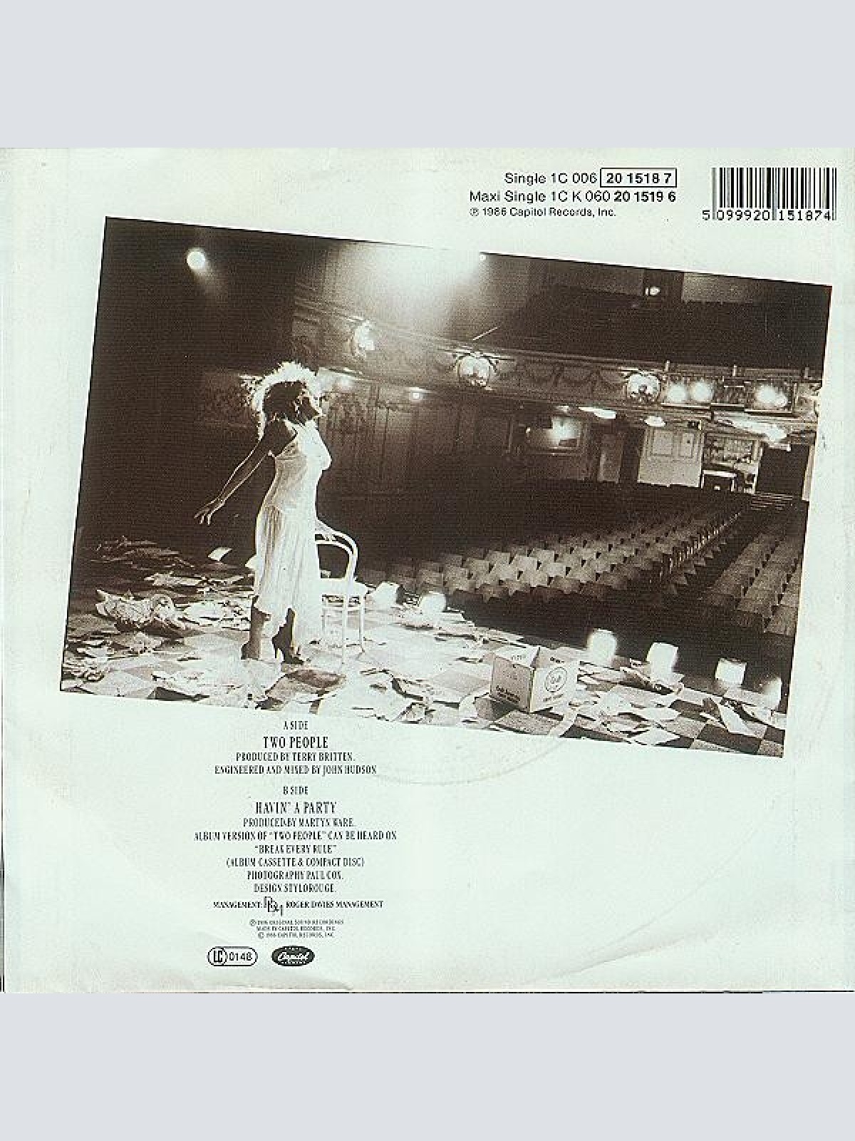 Vinyl / Tina Turner - Two People