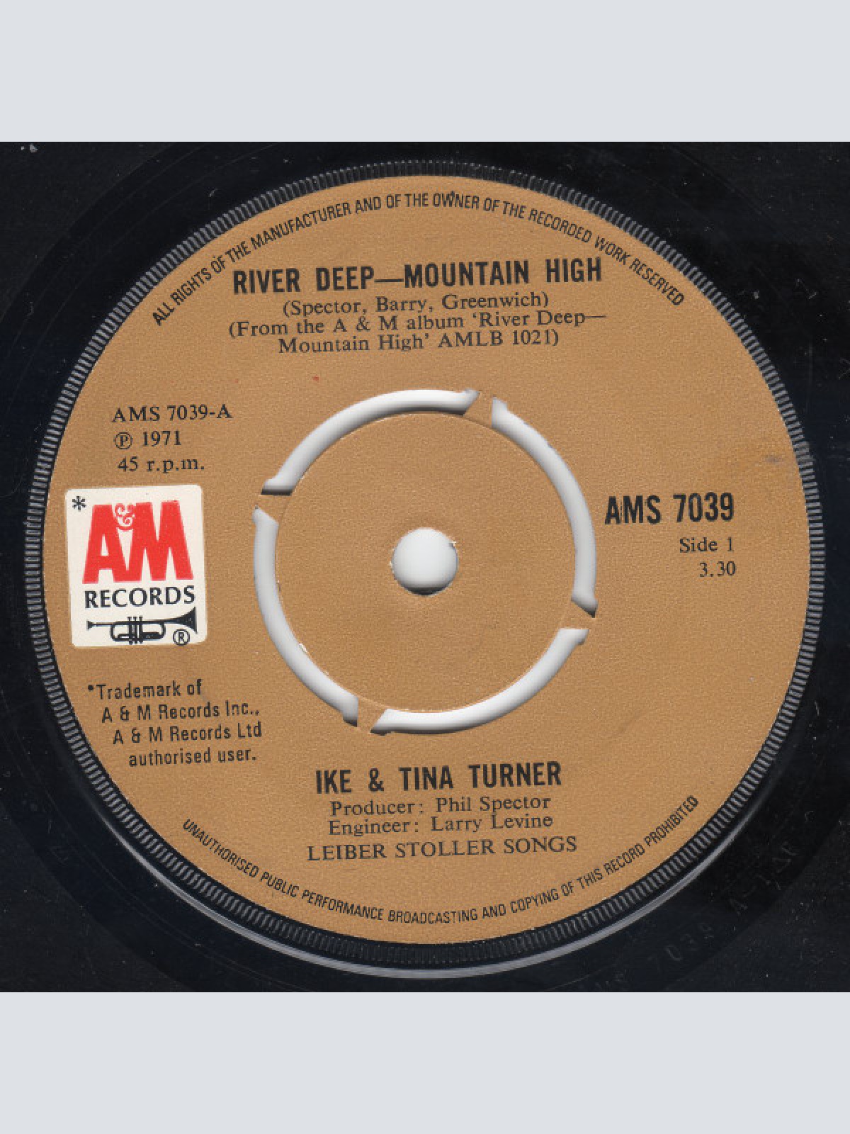 Vinyl / Ike & Tina Turner - River Deep - Mountain High
