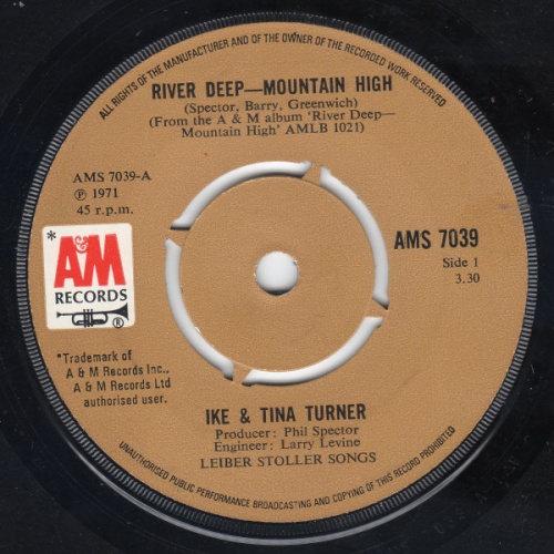 Vinyl / Ike & Tina Turner - River Deep - Mountain High