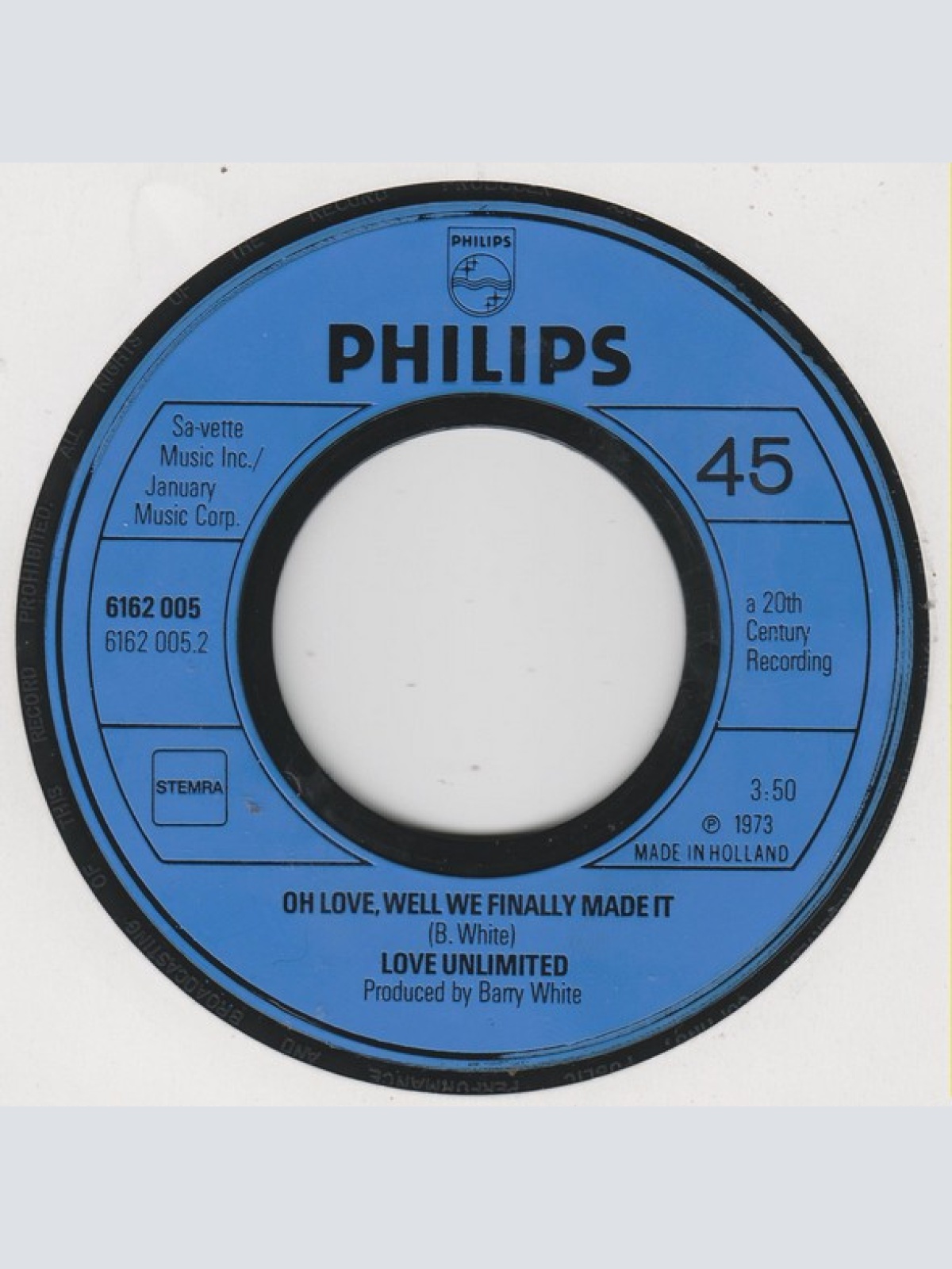 Vinyl / Love Unlimited - Under The Influence Of Love