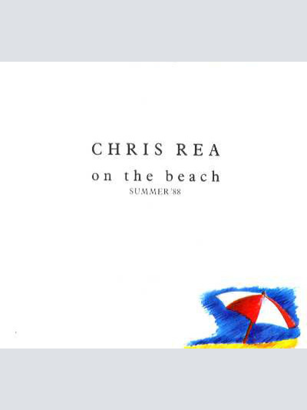 Vinyl / Chris Rea - On The Beach (Summer '88)