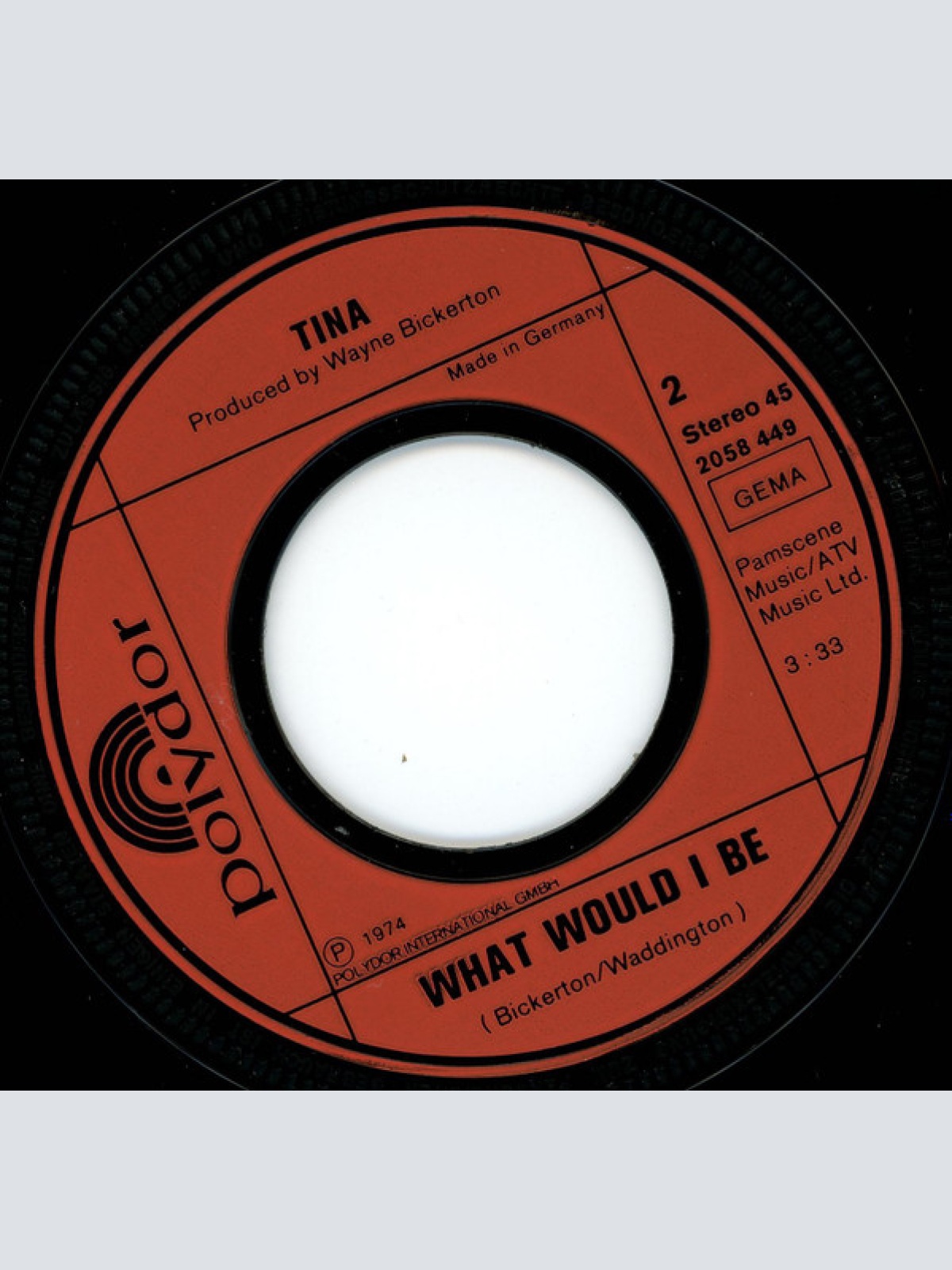 Vinyl / Tina (10) - Cross Your Heart