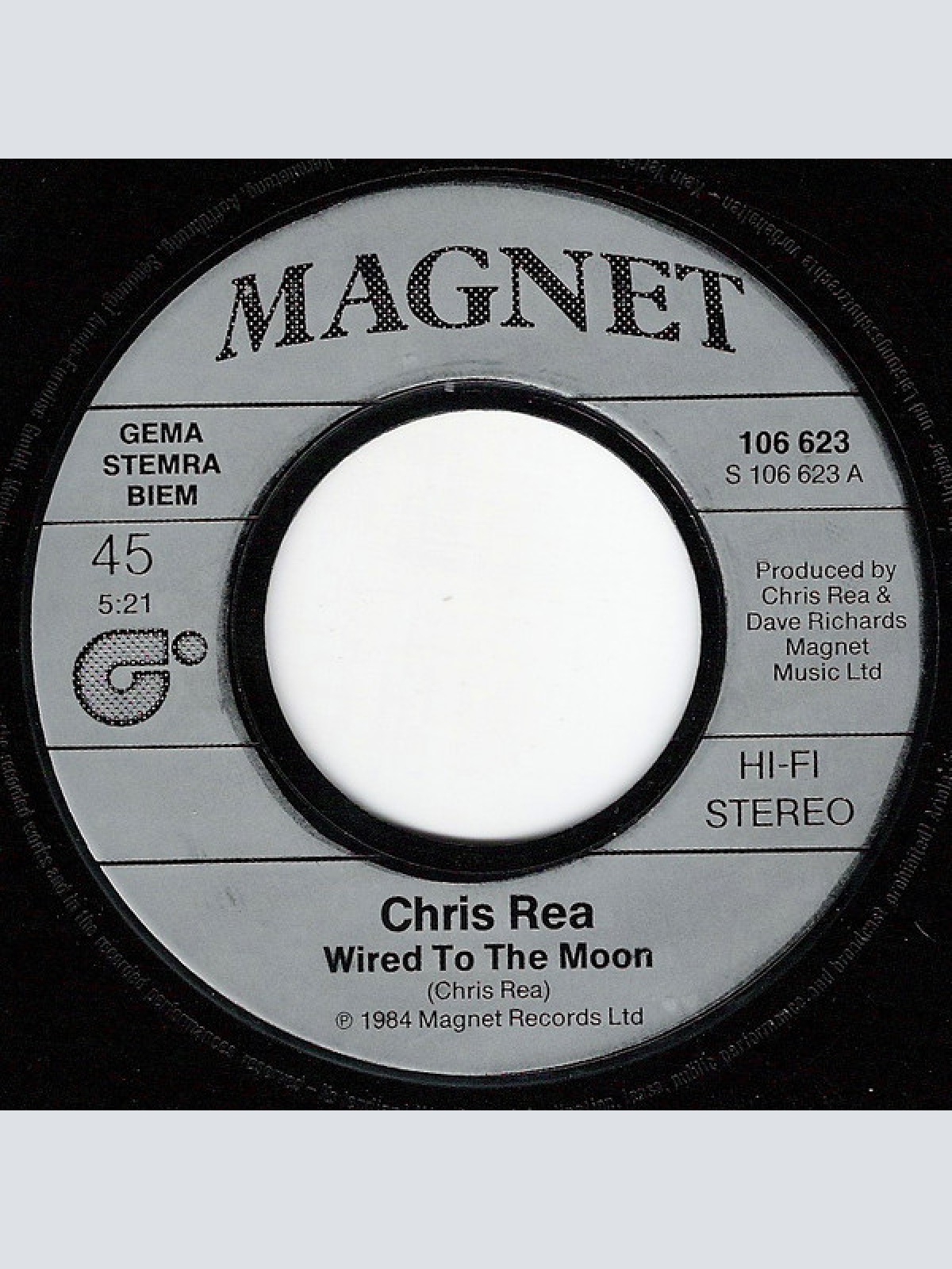 Vinyl / Chris Rea - Wired To The Moon