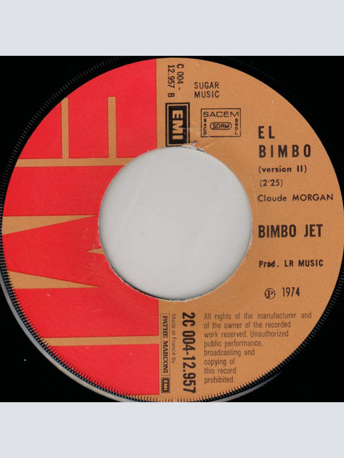Vinyl / Bimbo Jet - El Bimbo
