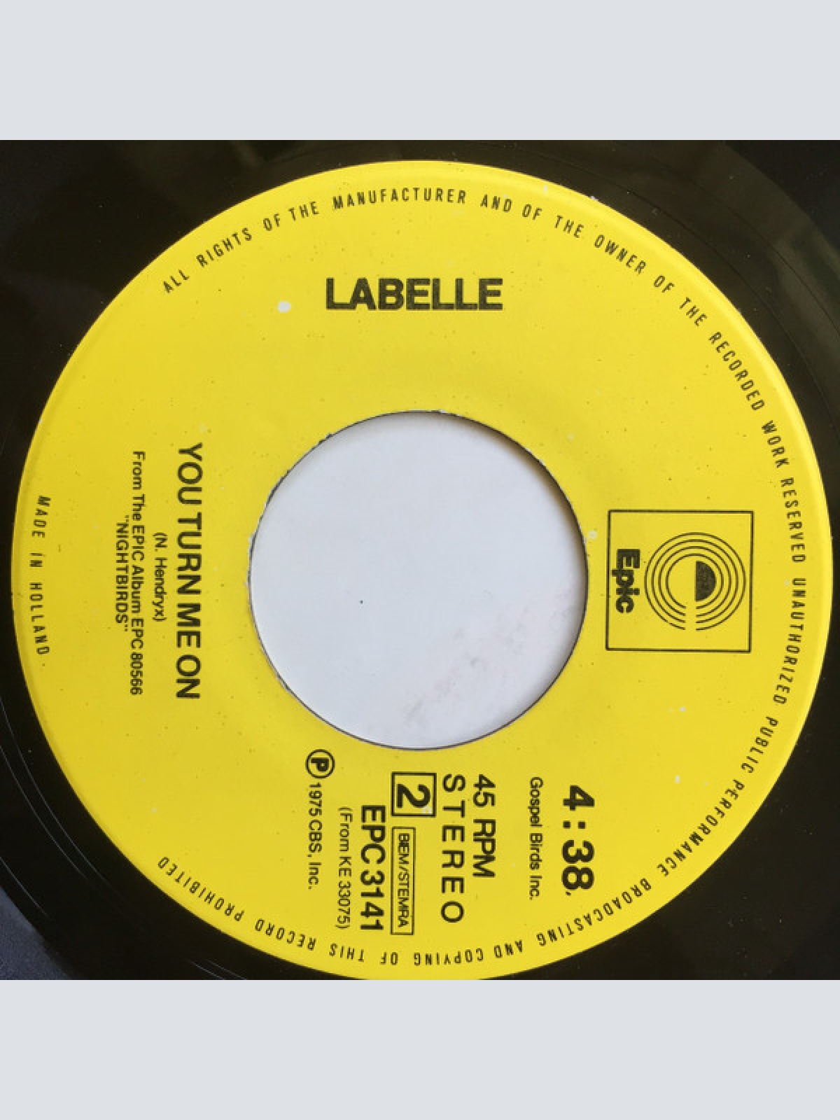 Vinyl / LaBelle - Are You Lonely ? / You Turn Me On