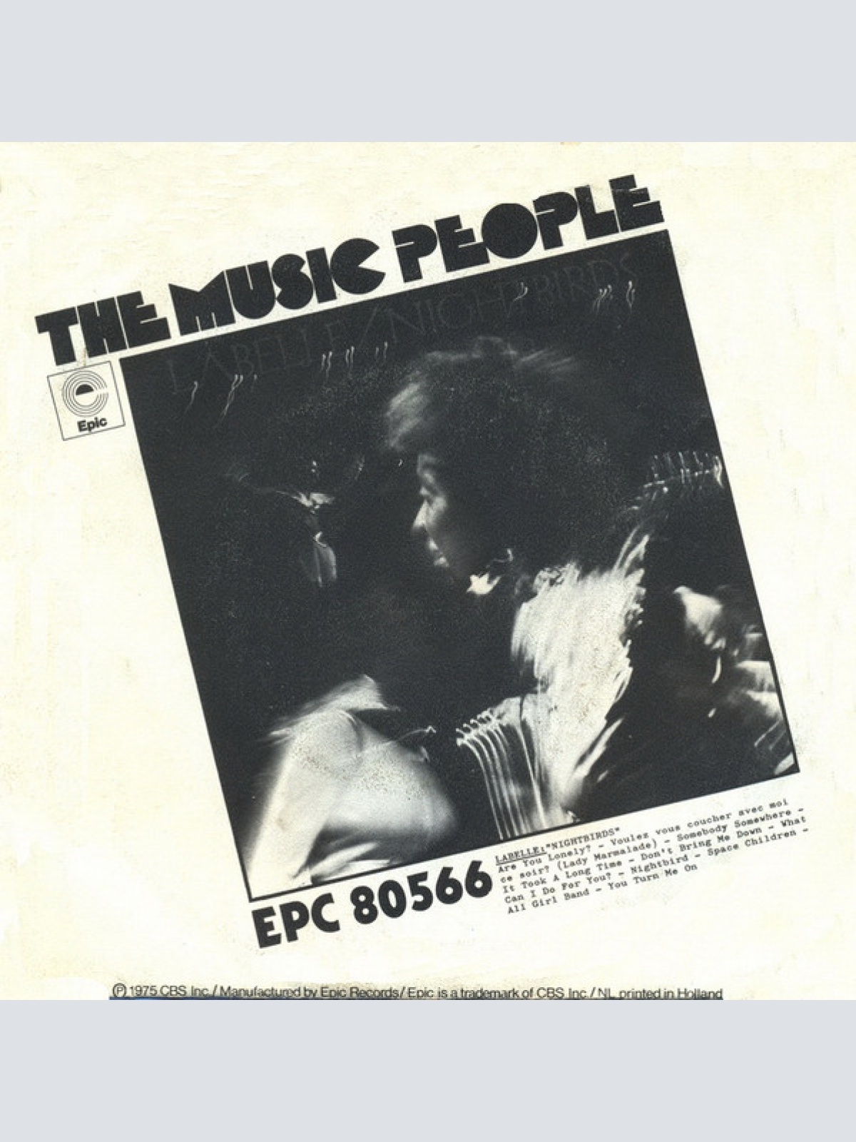 Vinyl / LaBelle - Are You Lonely ? / You Turn Me On