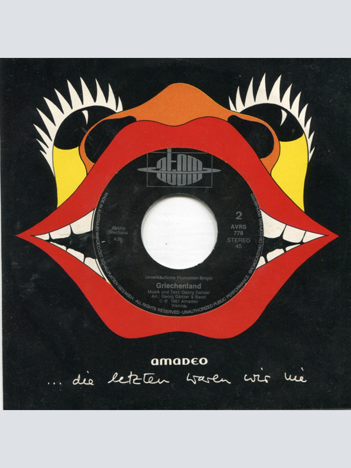 Vinyl / Georg Danzer - Ruhe Vor Dem Sturm