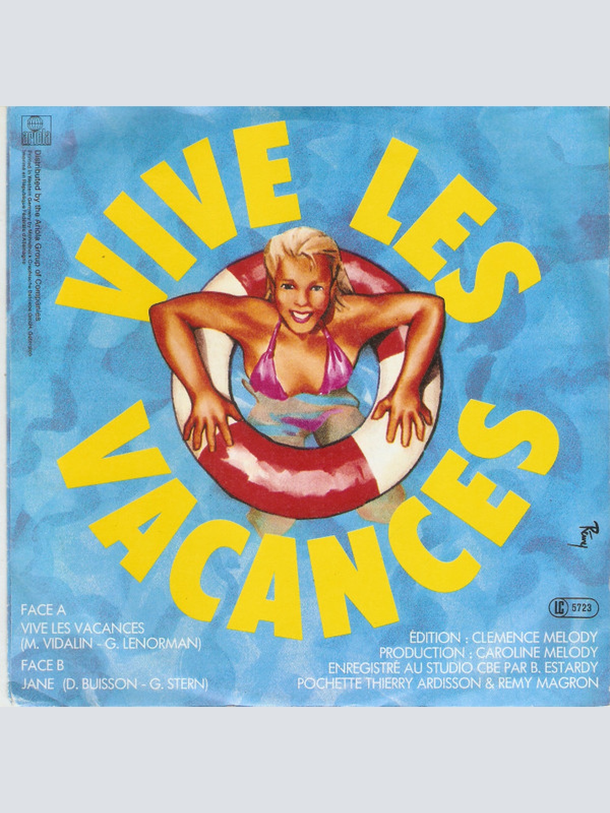 Vinyl / Gérard Lenorman - Vive Les Vacances