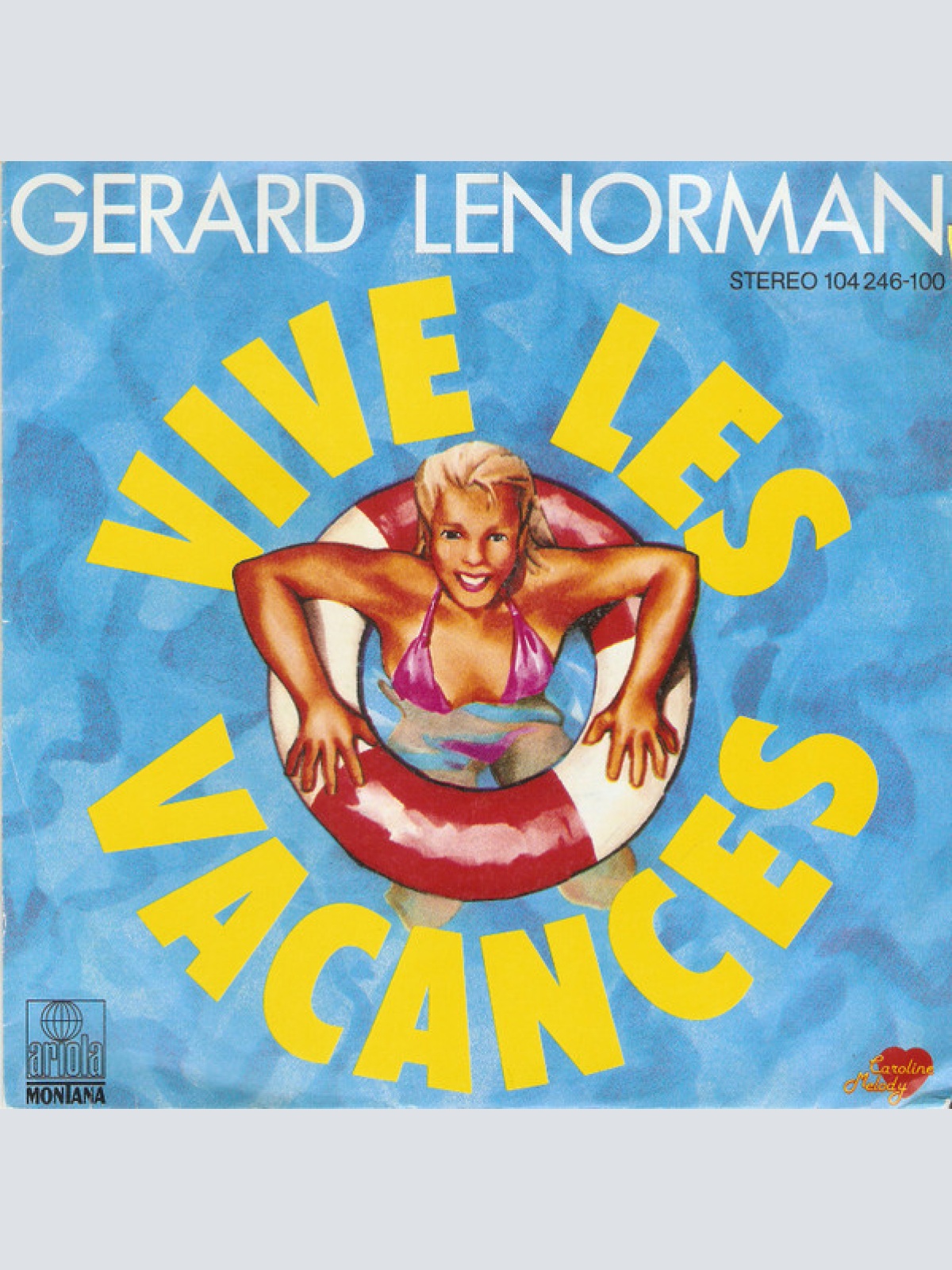 Vinyl / Gérard Lenorman - Vive Les Vacances