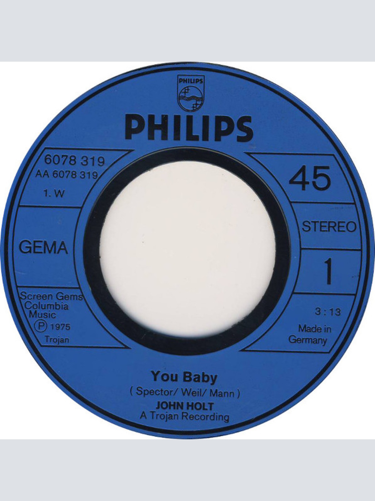 Vinyl / John Holt - You Baby / Open The Door