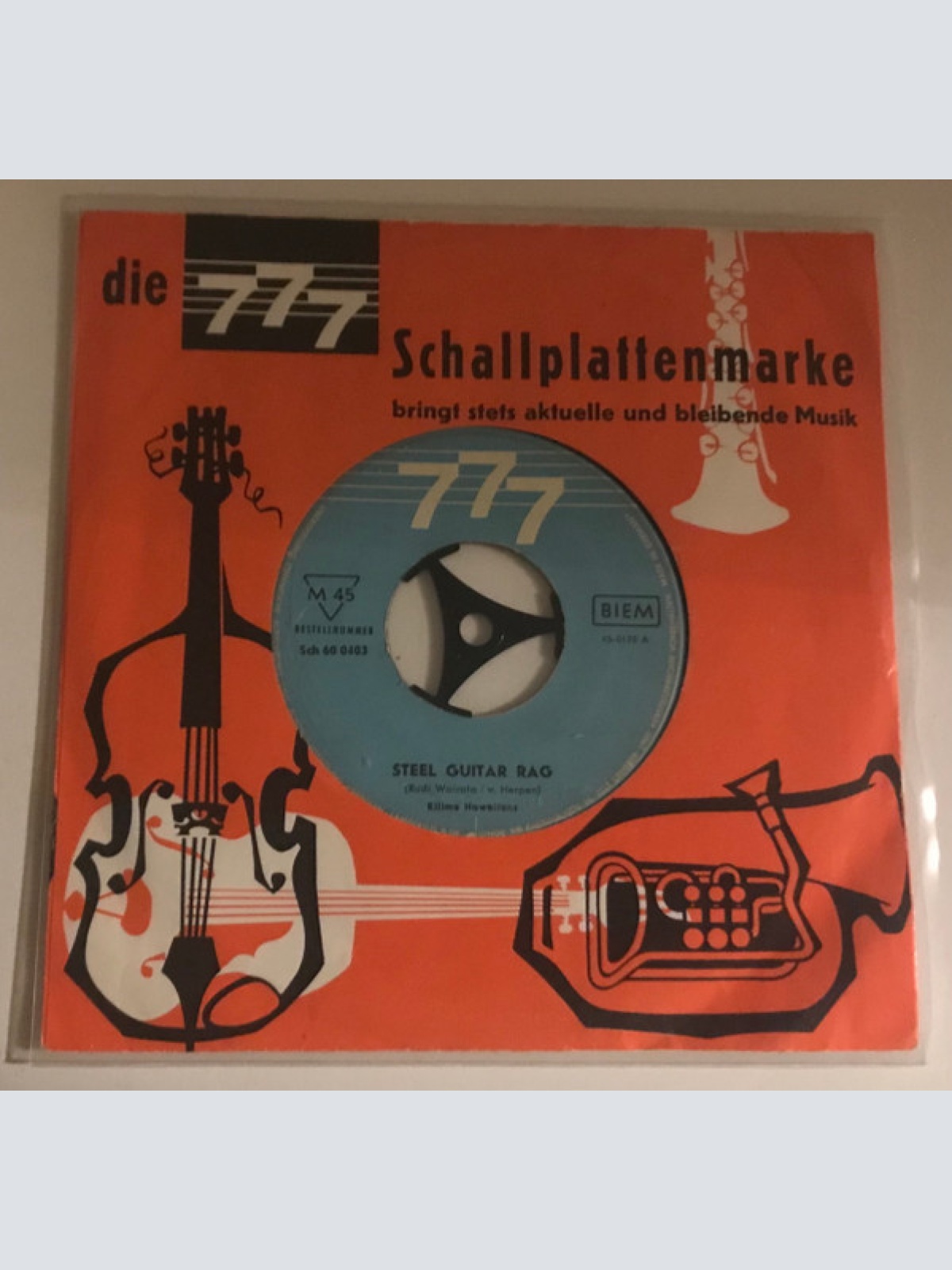 Vinyl / Kilima Hawaiians* - Steel Guitar Rag / Kilima Rag