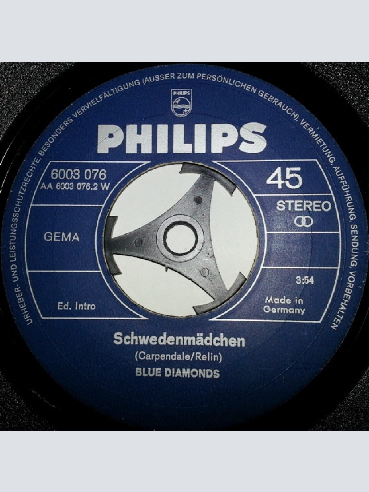Vinyl / Blue Diamonds* - Ja, Es Steht Schon Bei Dem Propheten Geschrieben