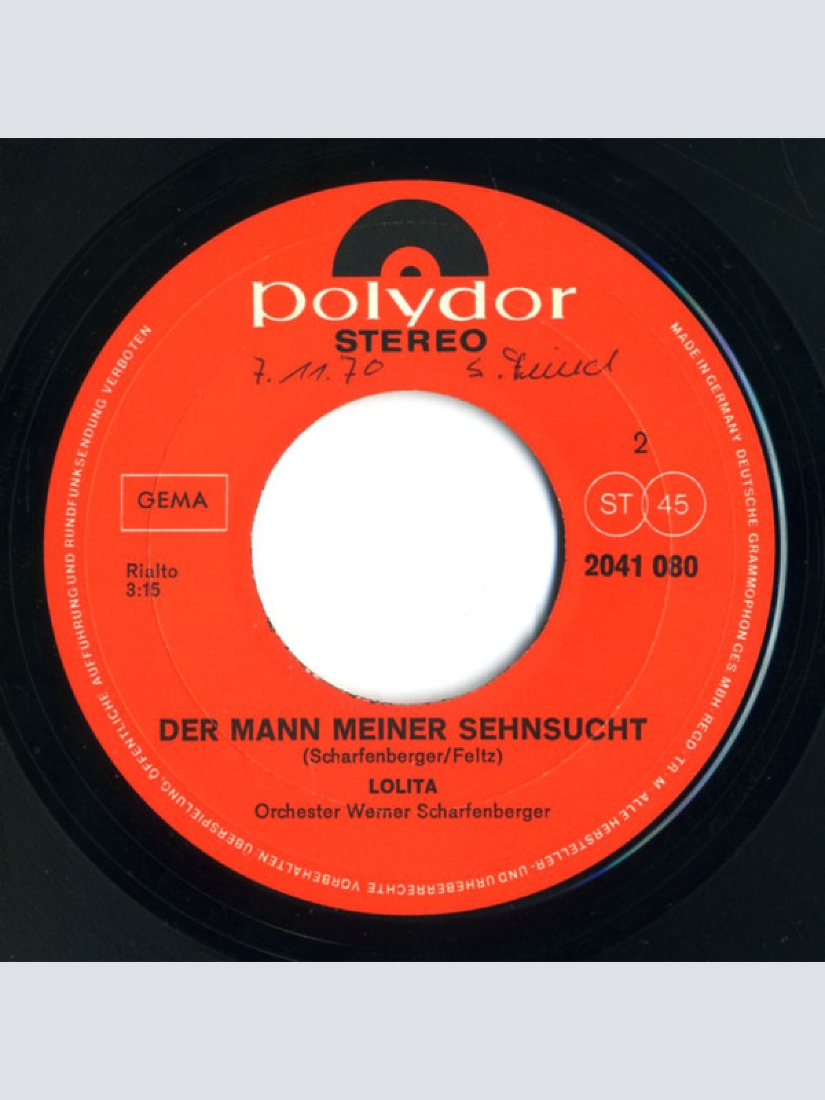 Vinyl / Lolita (3) - Liebesrosen